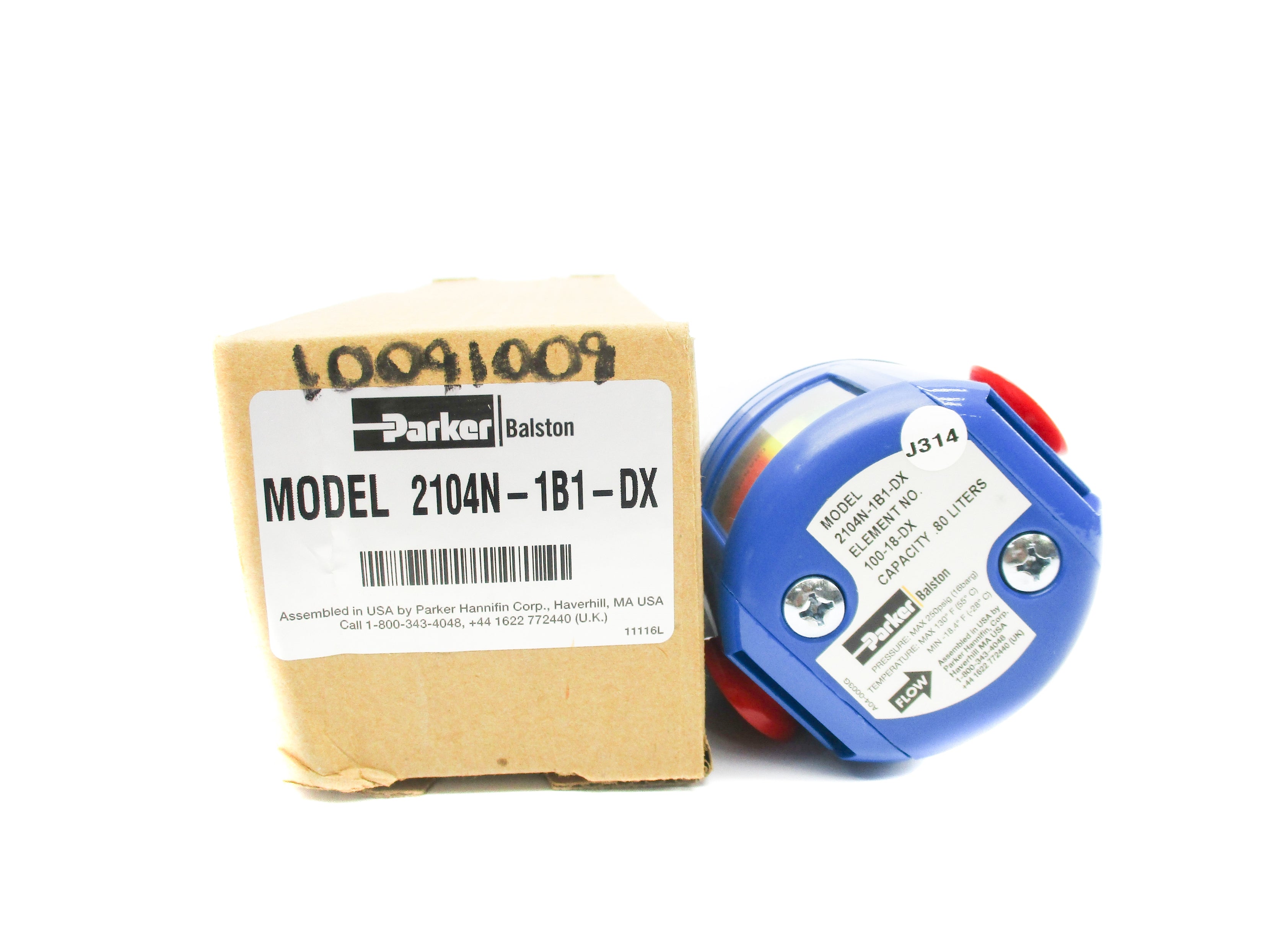 PARKER 2104N-1B1-DX 250PSI NSMP