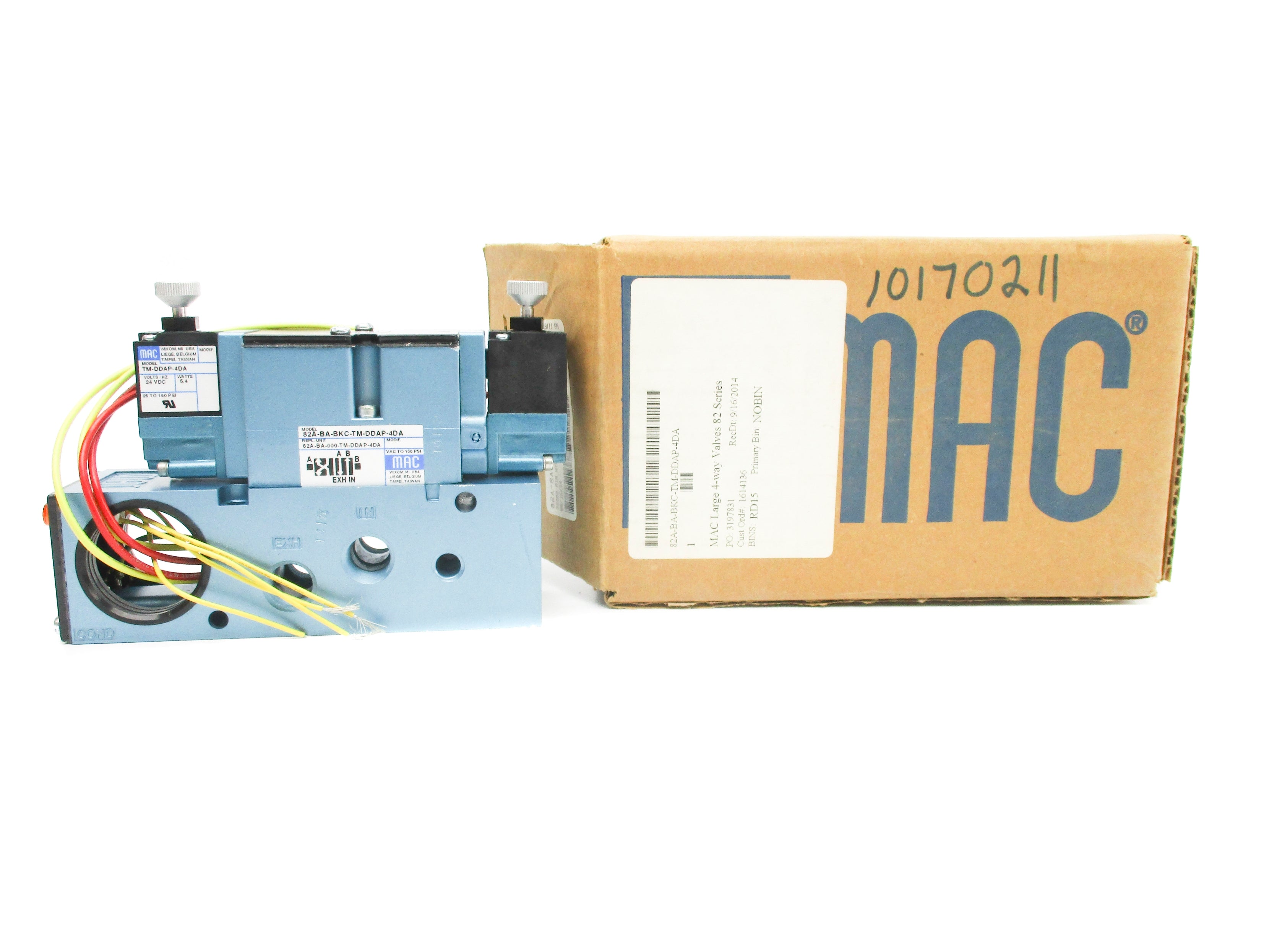 MAC 82A-BA-BKC-TM-DDAP-4DA 150PSI NSMP