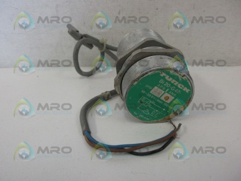 TURCK BI20-G47-AN6X PROXIMITY SENSOR  UNMP