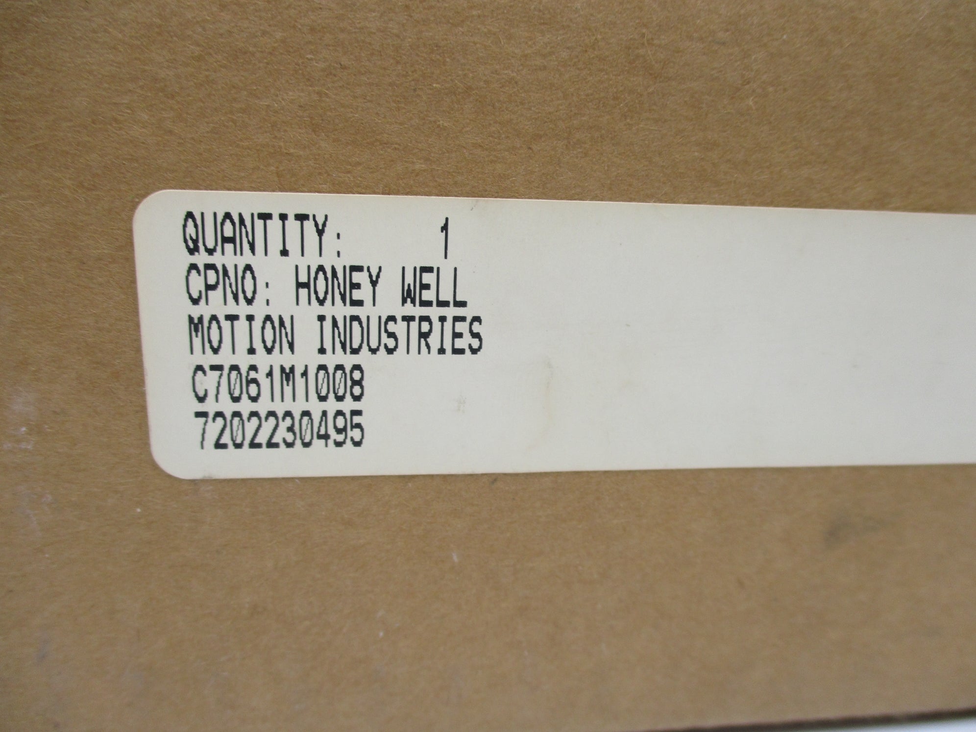 HONEYWELL C7061M1008 NSMP