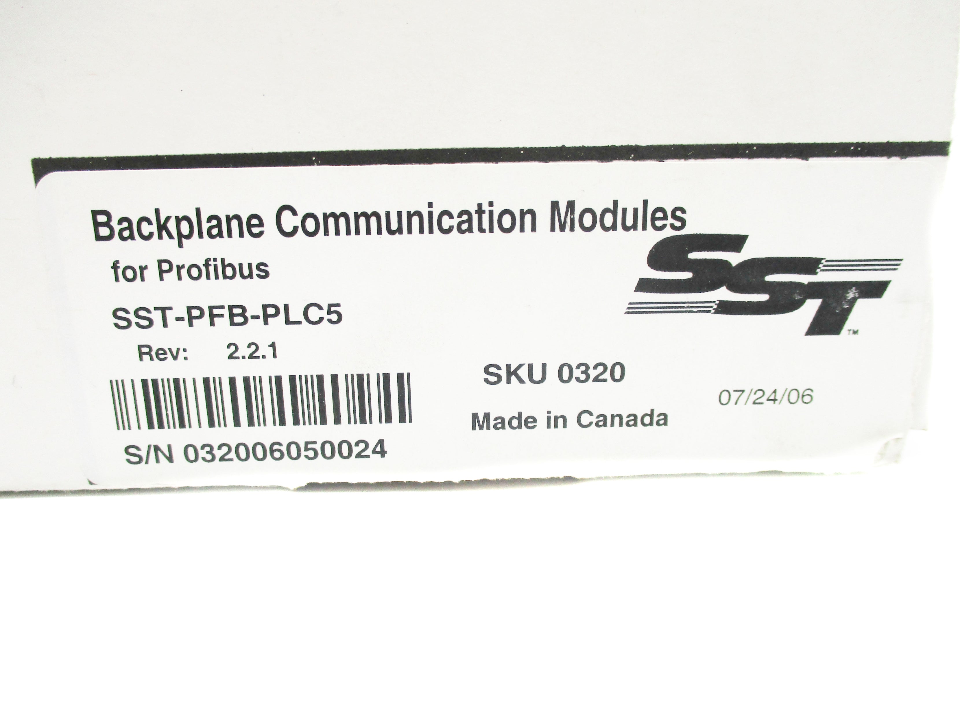 SST SST-PFB-PLC5 NSMP