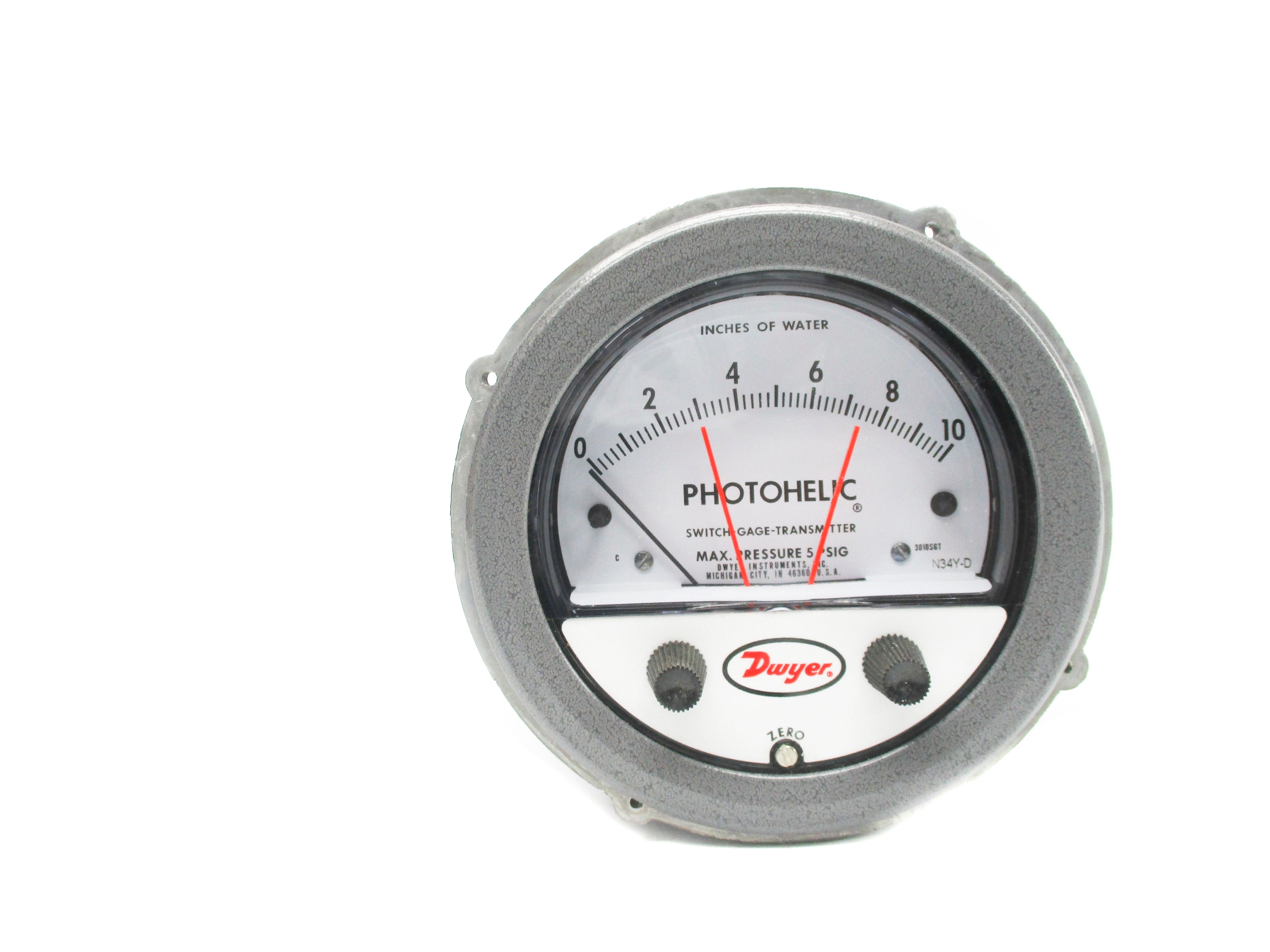 DWYER 3010SGT 0-10IN NSNP