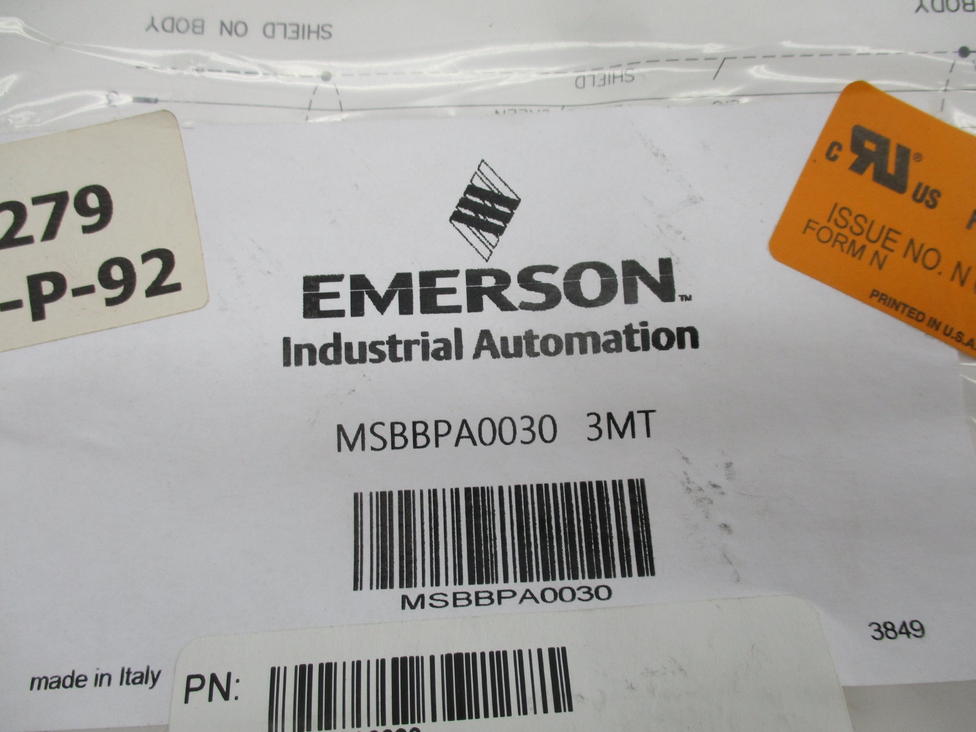 EMERSON MSBBPA0030 NSMP