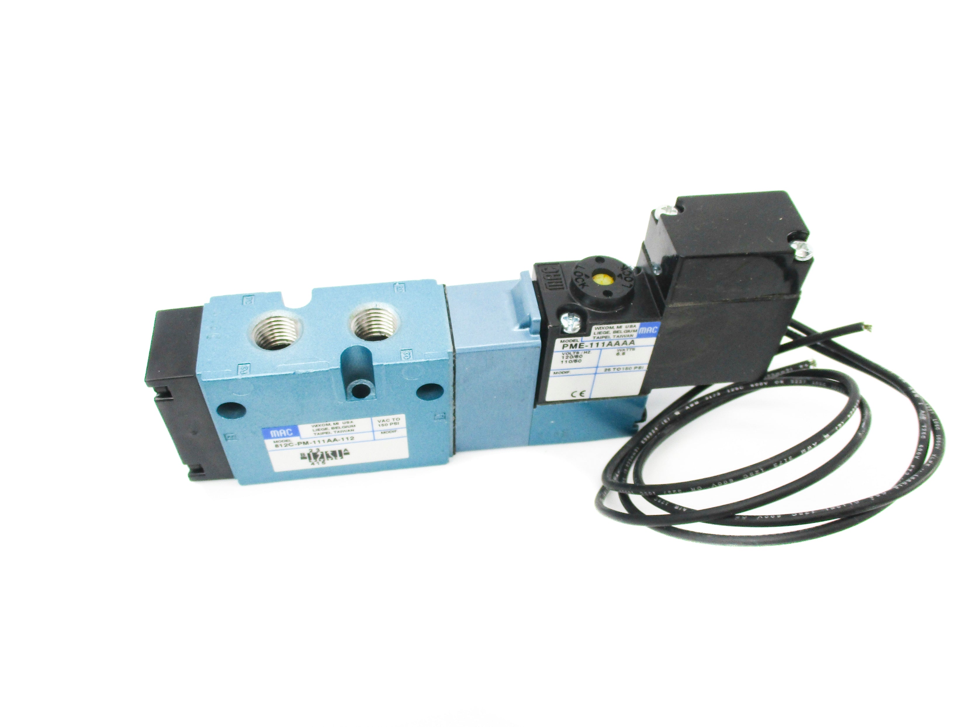 MAC 812C-PM-111AA-112 120/110V 150PSI NSNP