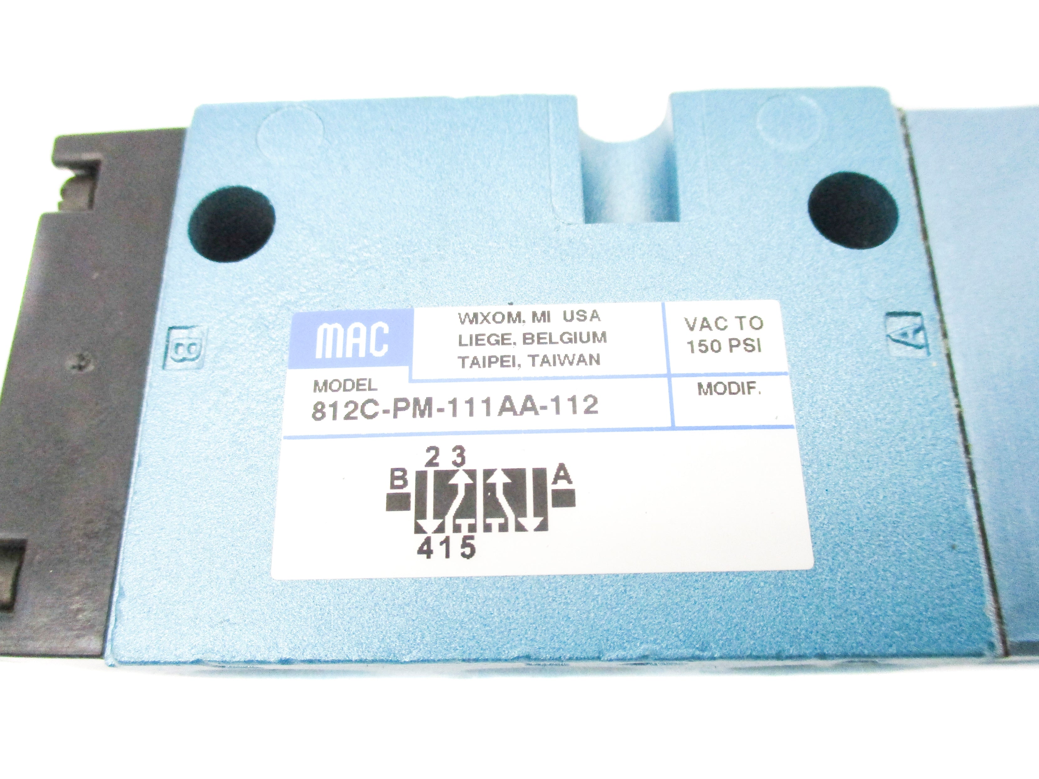 MAC 812C-PM-111AA-112 120/110V 150PSI NSNP