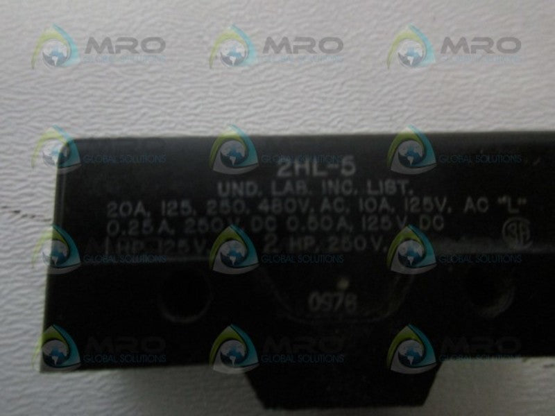 ITT 2HL-5 LIMIT SWITCH UNMP
