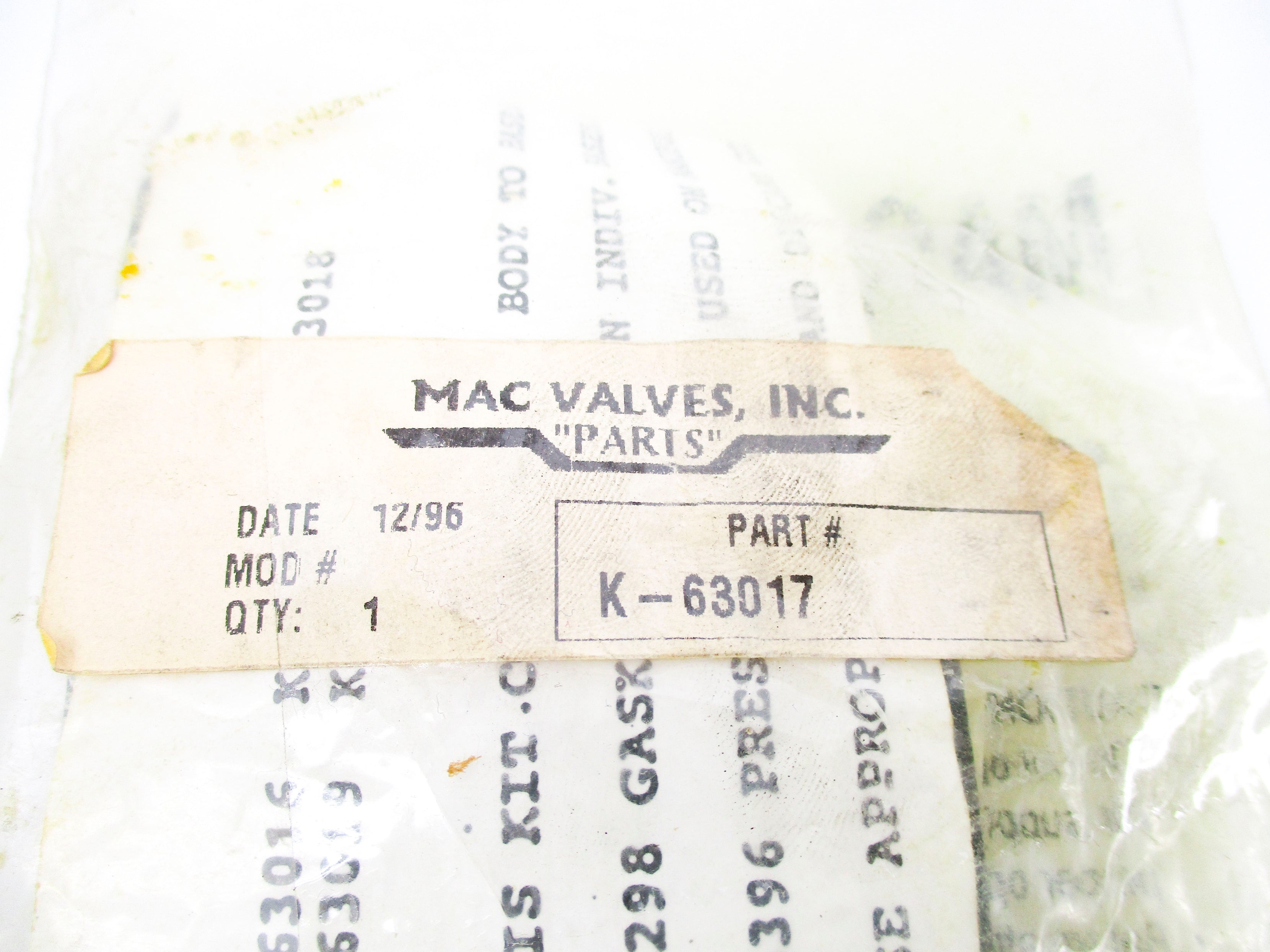 MAC K-63017 NSMP