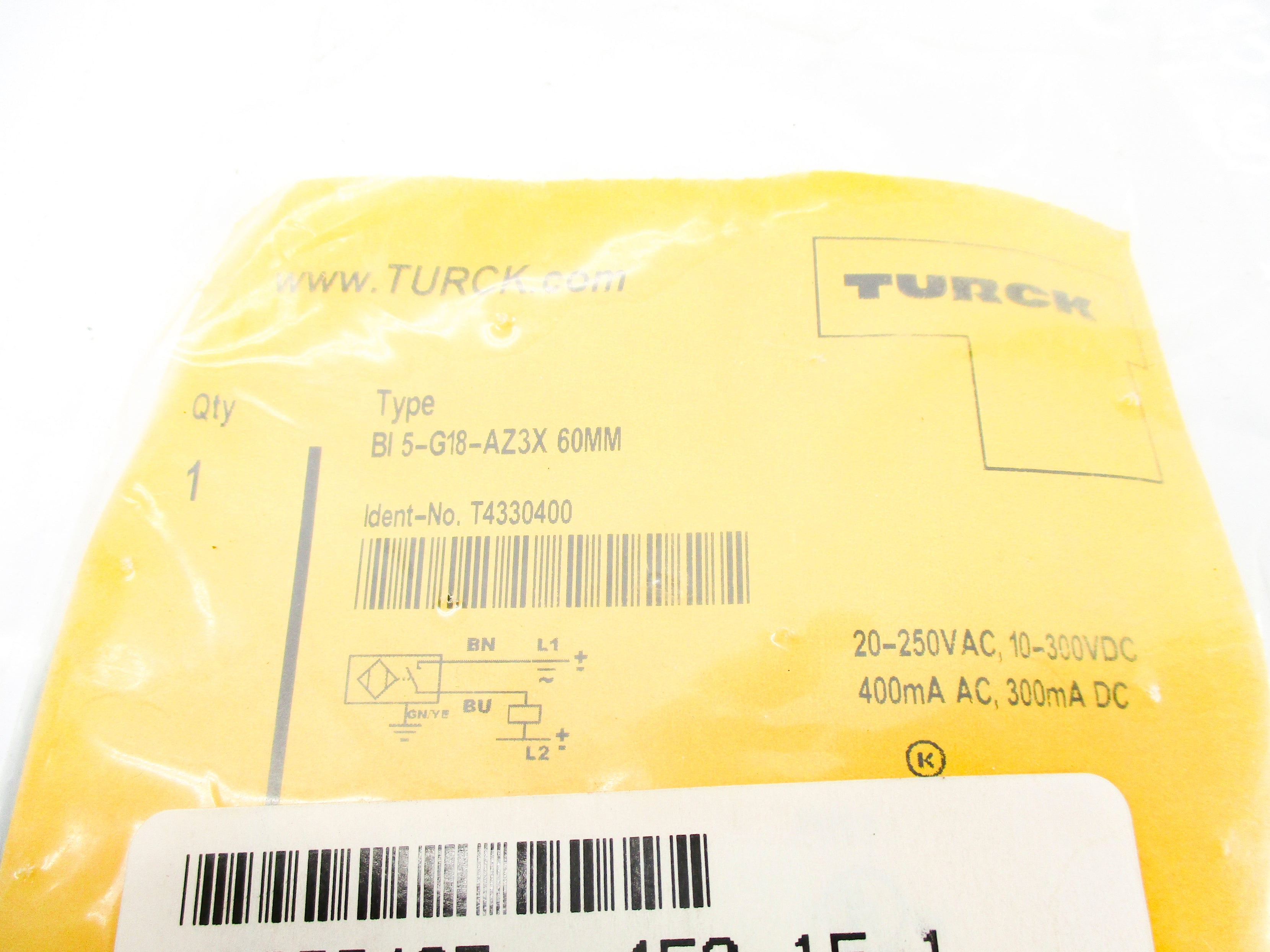 TURCK BI5-G18-AZ3X60MM NSMP