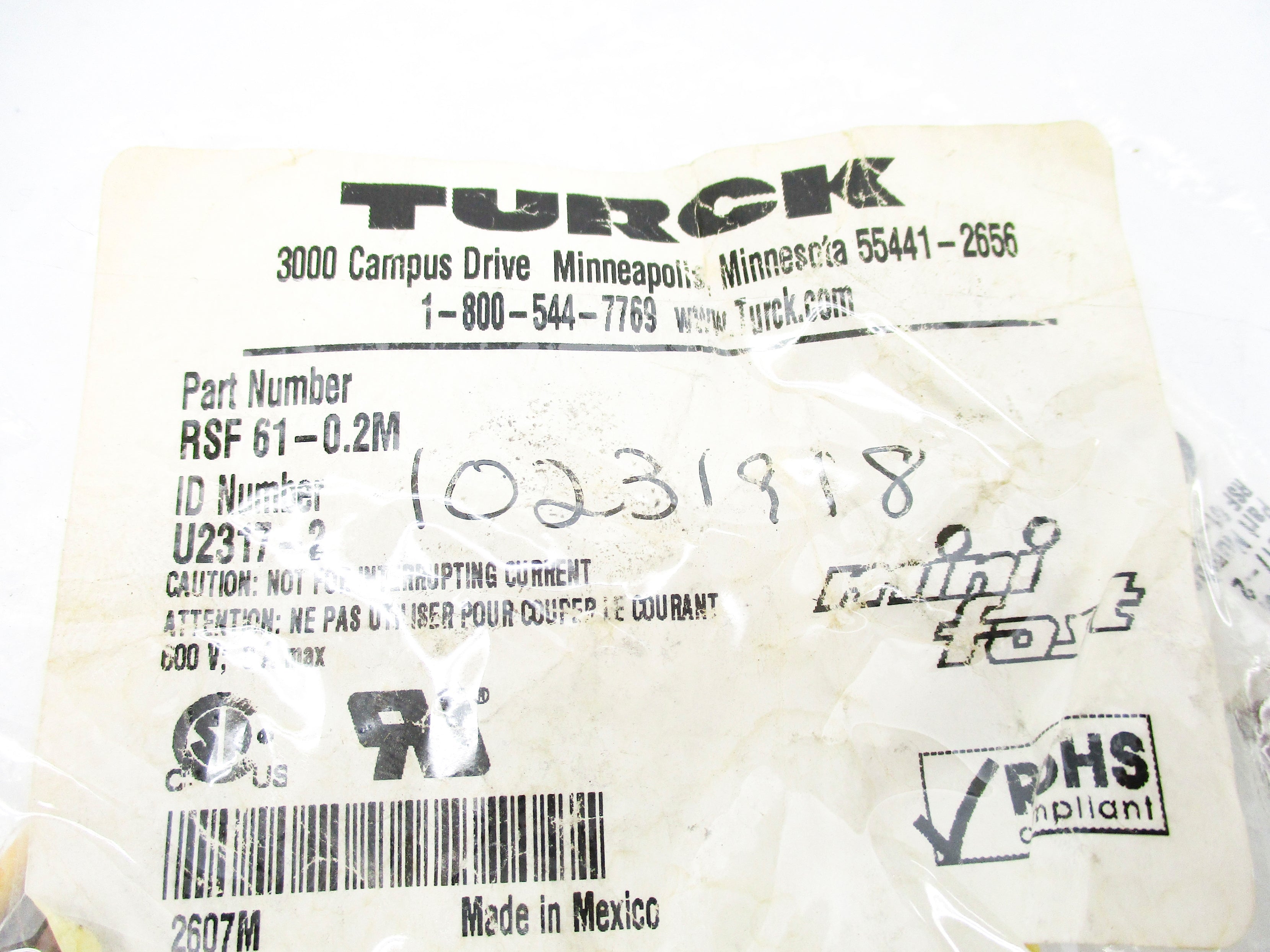TURCK RSF61-0.2M NSMP