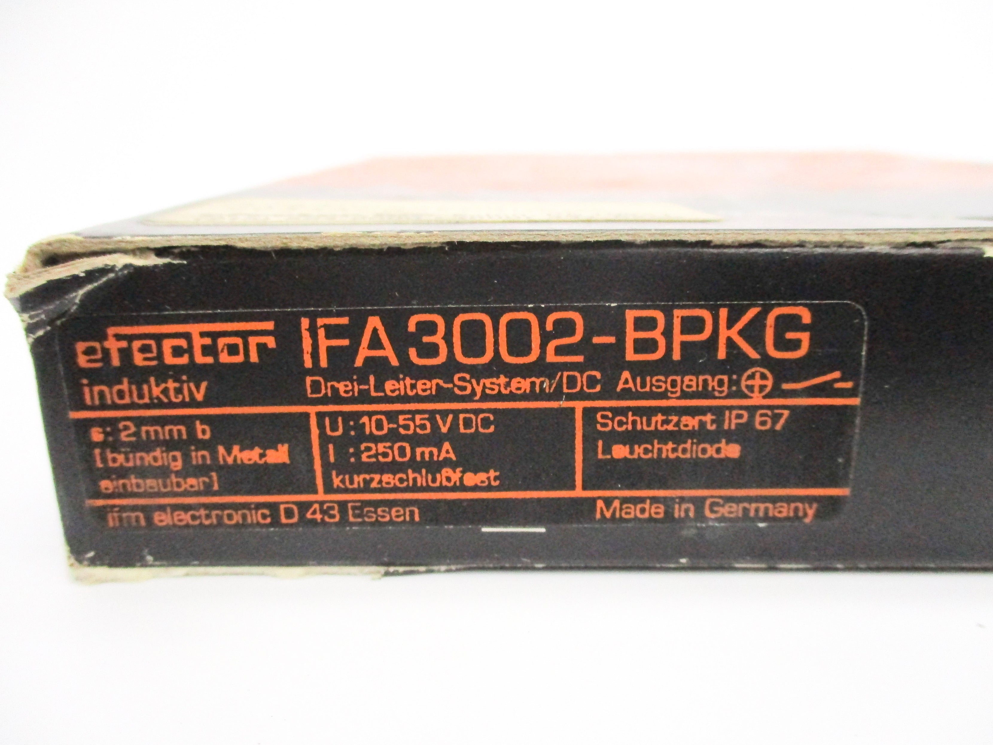 IFM EFECTOR IFA3002-BPKG NSMP