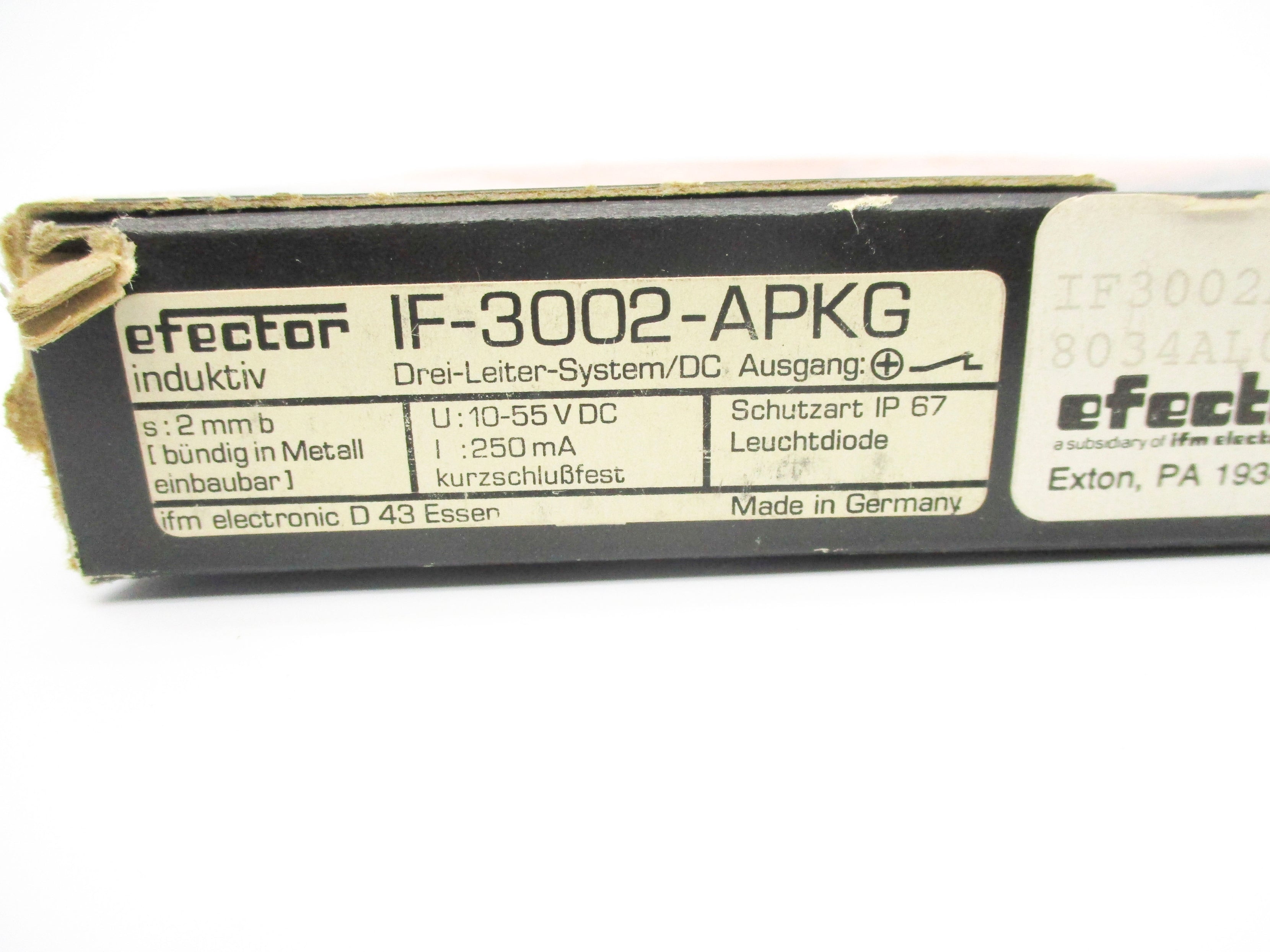 IFM EFECTOR IF-3002-APKG NSMP