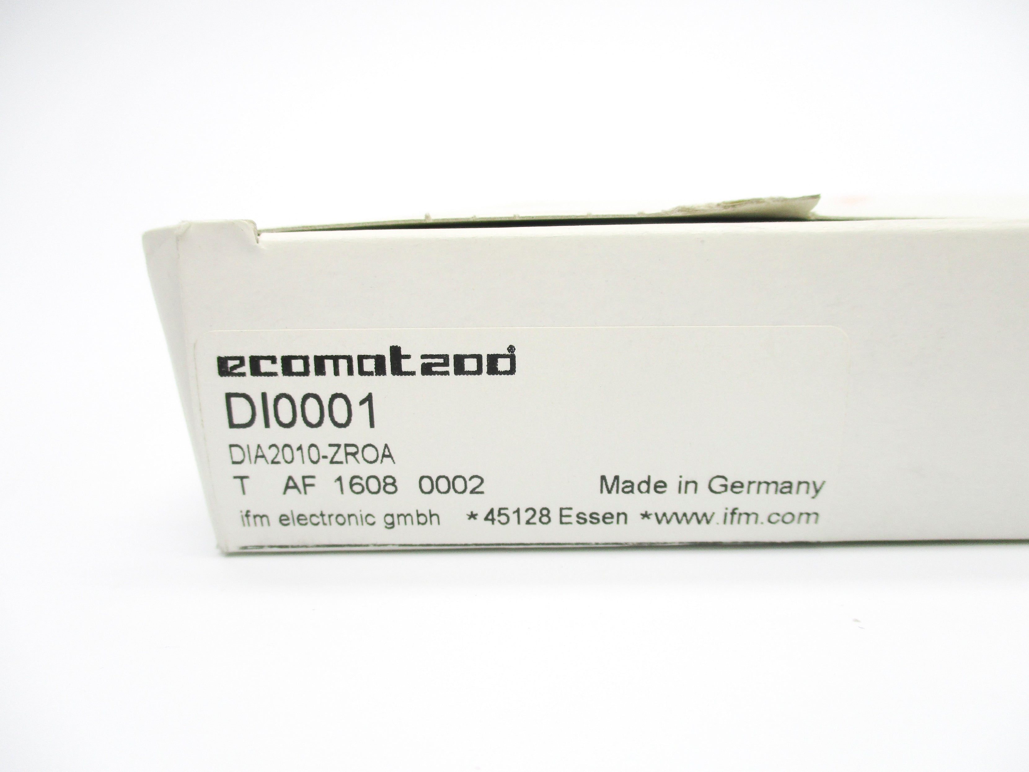 IFM EFECTOR DI0001 NSMP