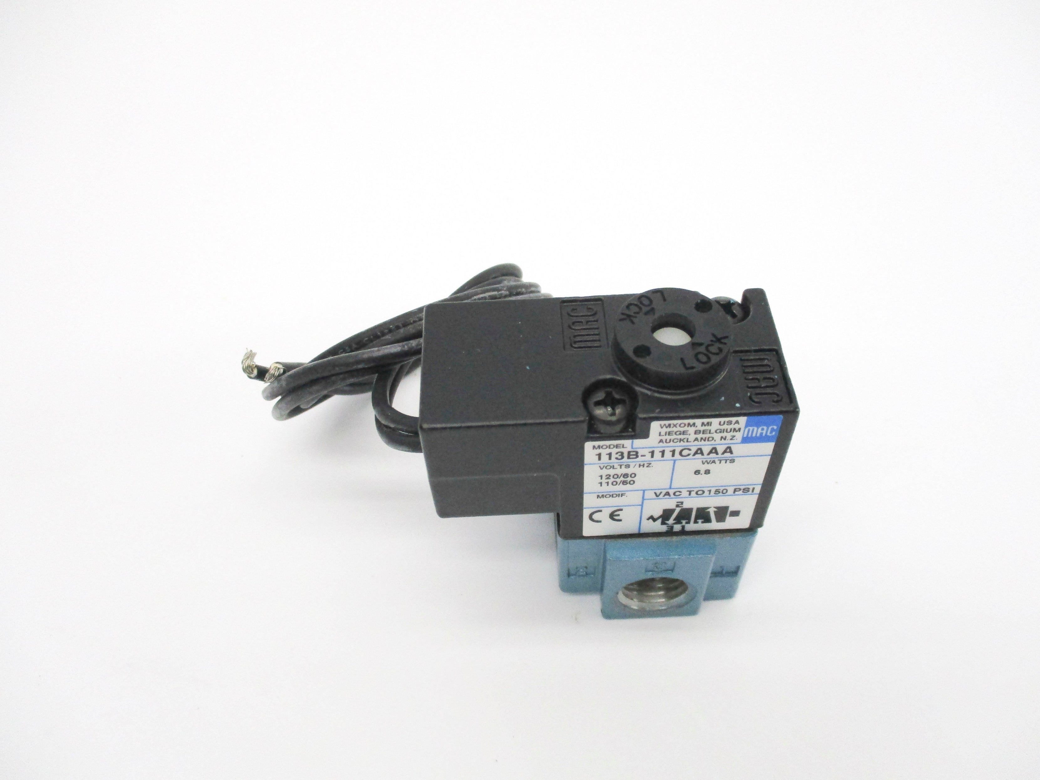 MAC 113B-111CAAA 120V 150PSI NSNP