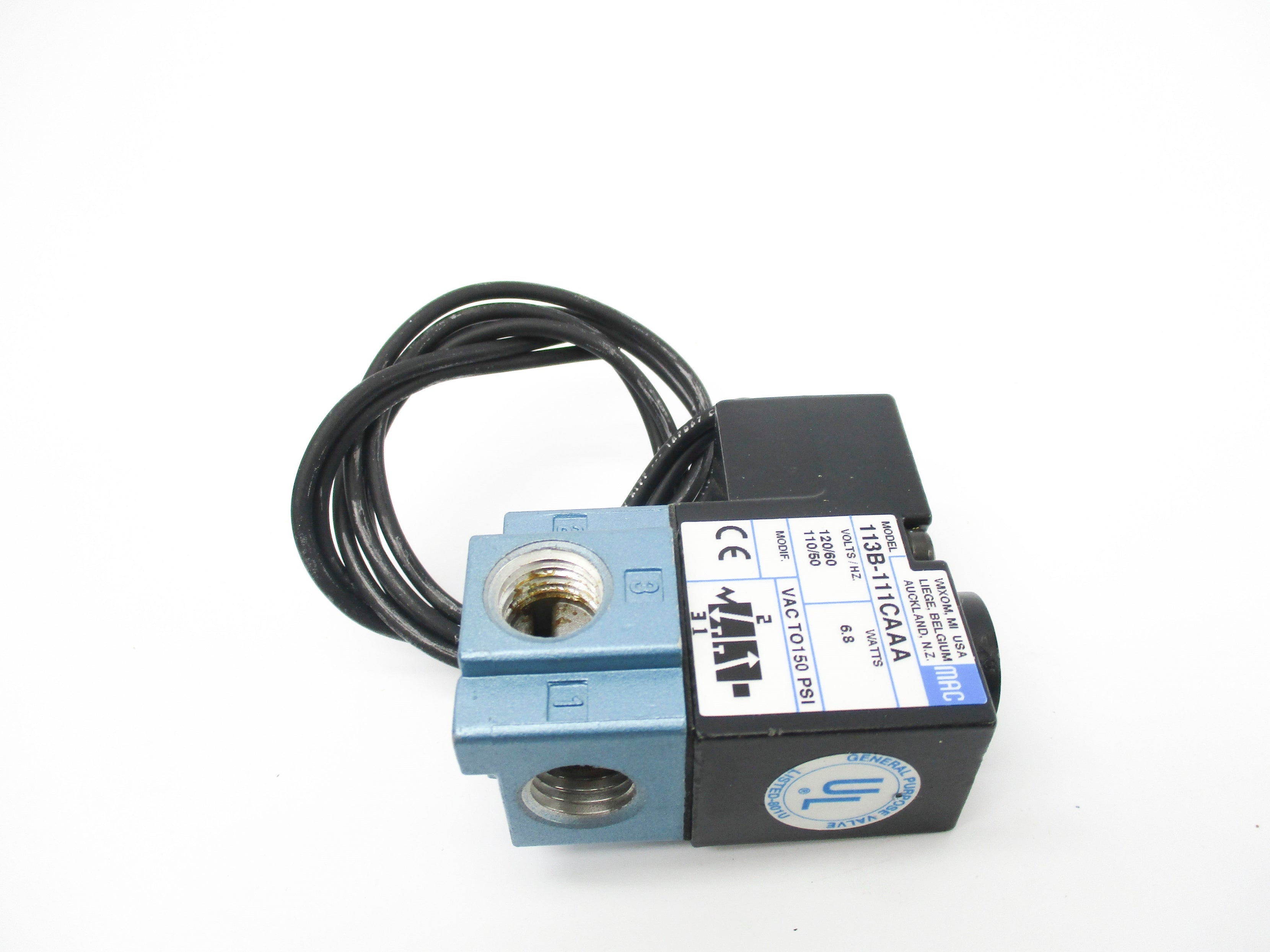 MAC 113B-111CAAA 120V 150PSI NSNP