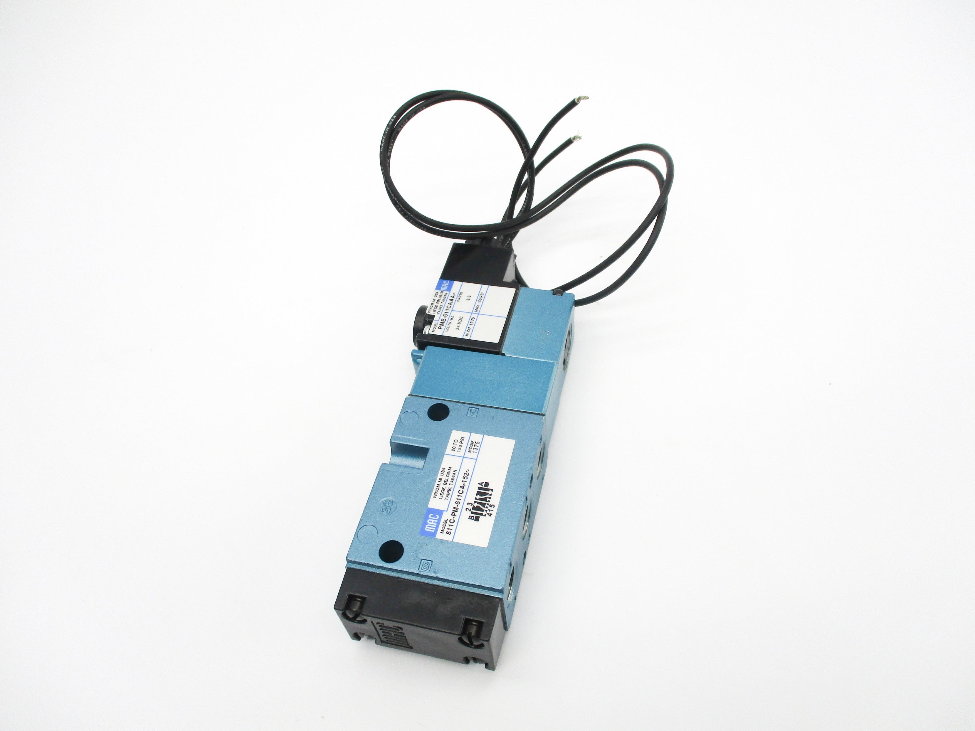 MAC 811C-PM-611CA-152 24VDC 20-150PSI NSMP