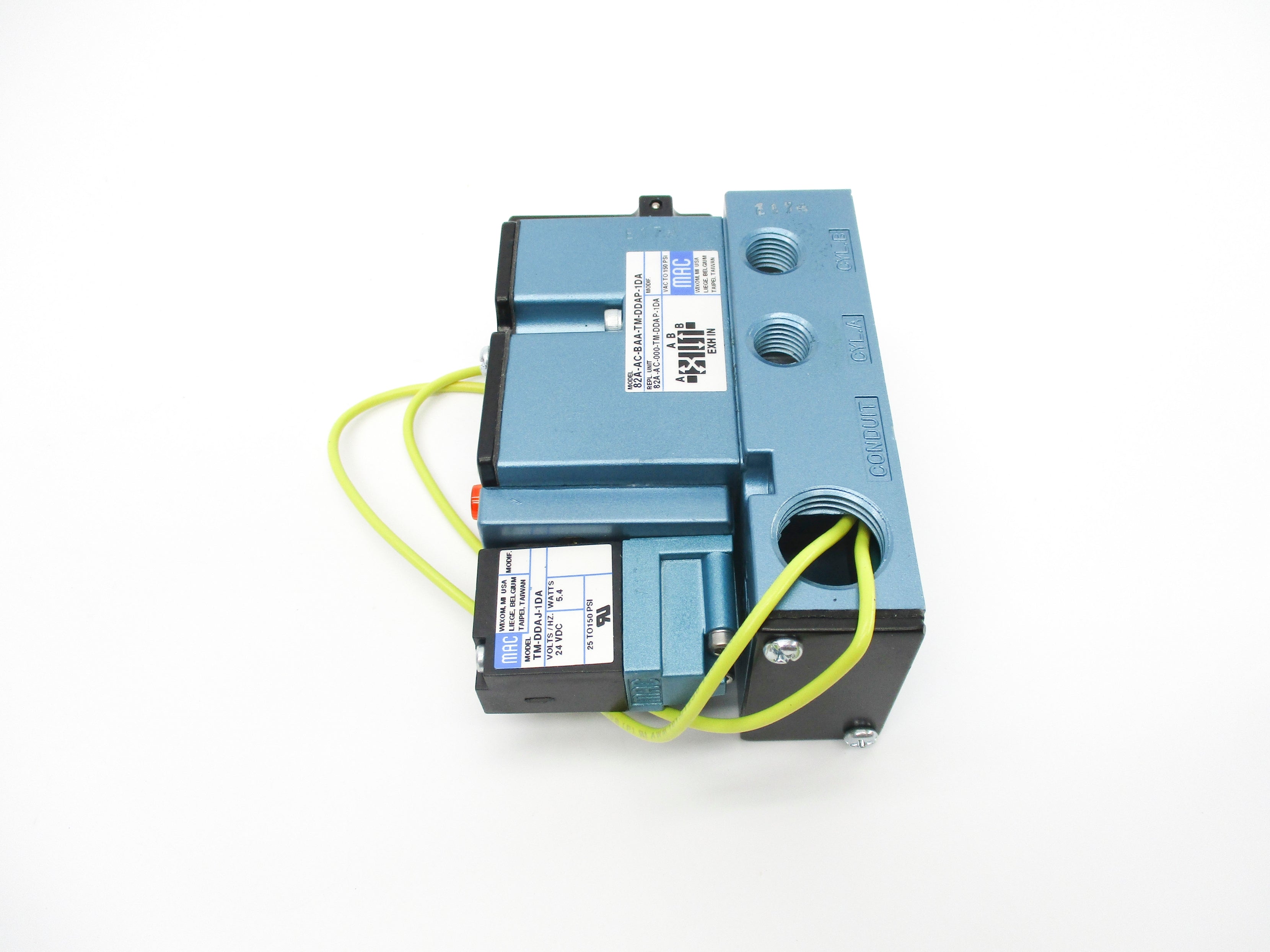 MAC 82A-AC-BAA-TM-DDAP-1DA 24VDC 25-150PSI NSMP