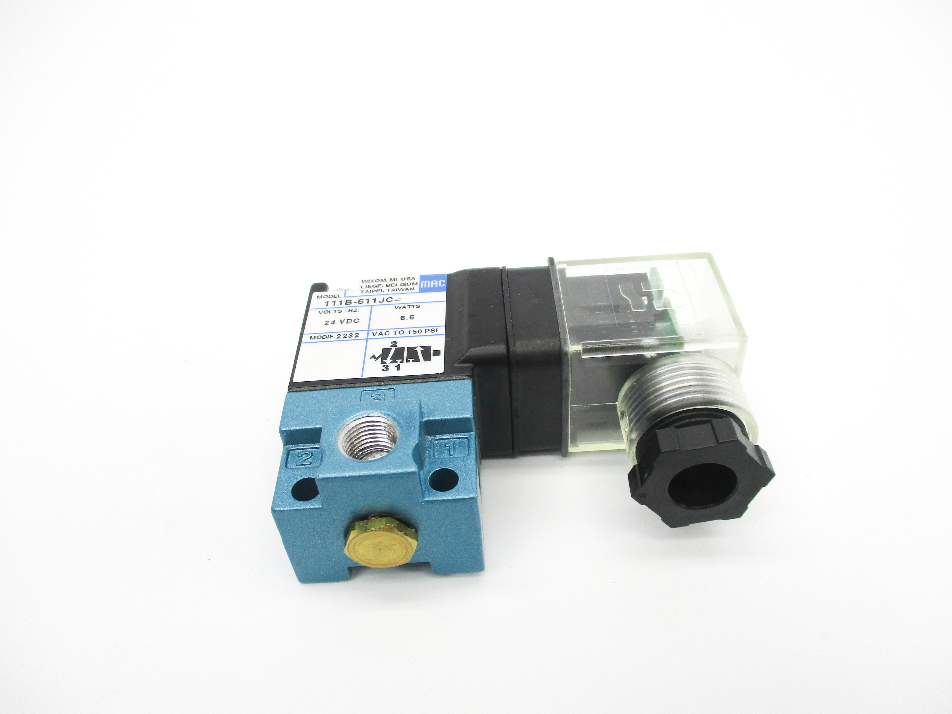 MAC 111B-611JC 24VDC 150PSI NSMP