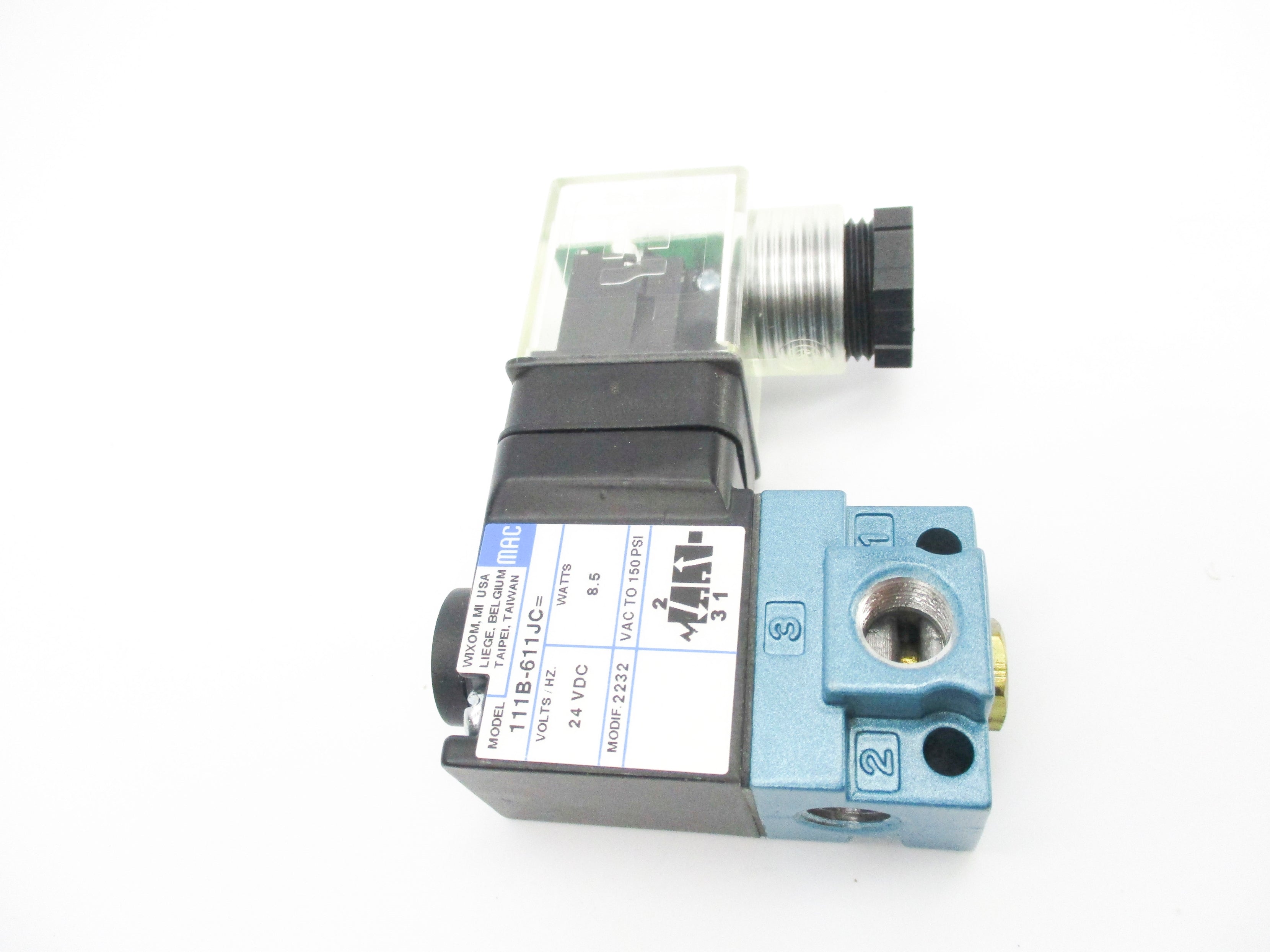 MAC 111B-611JC 24VDC 150PSI NSMP
