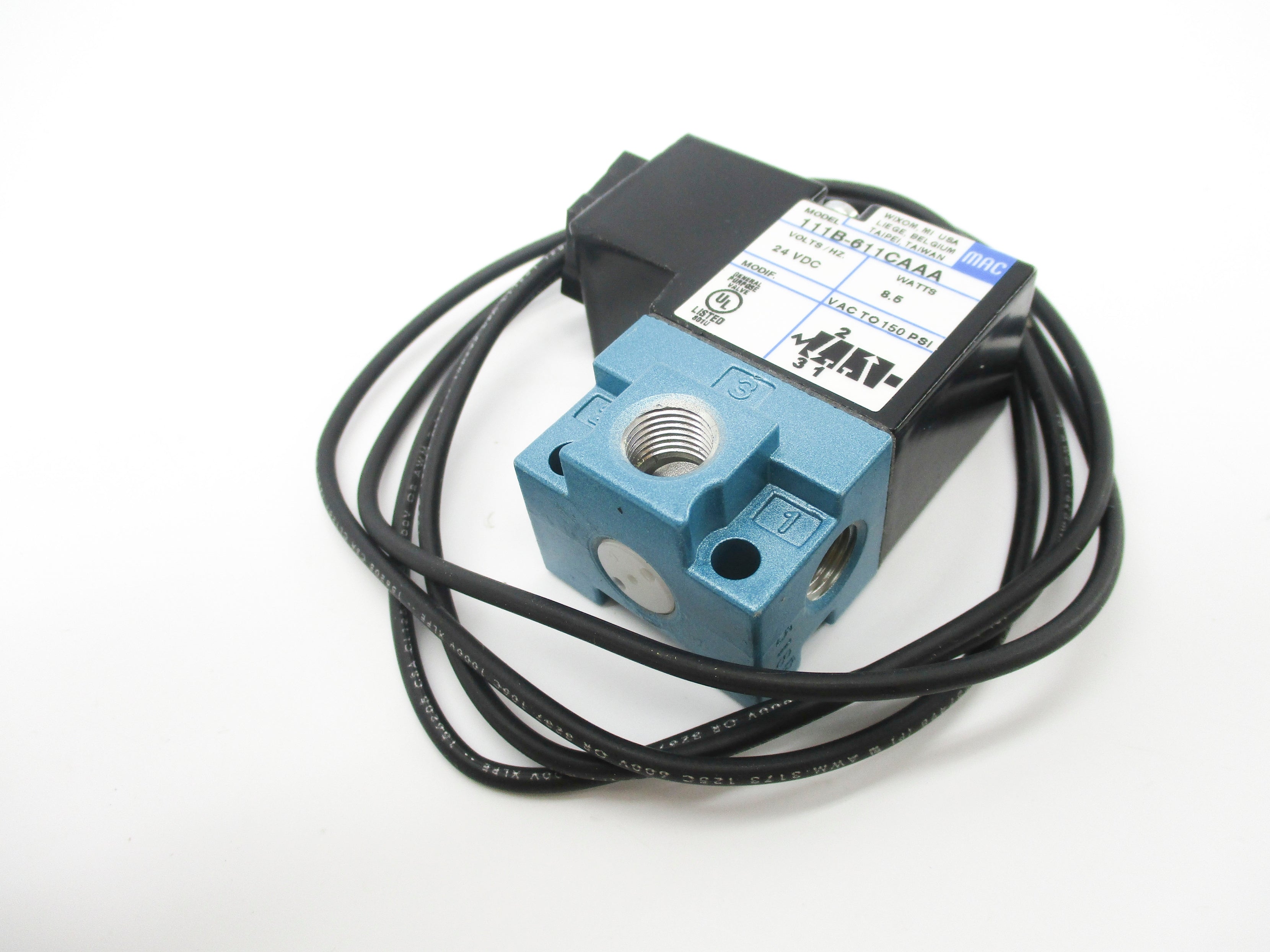 MAC 111B-611CA 24VDC 150PSI NSMP