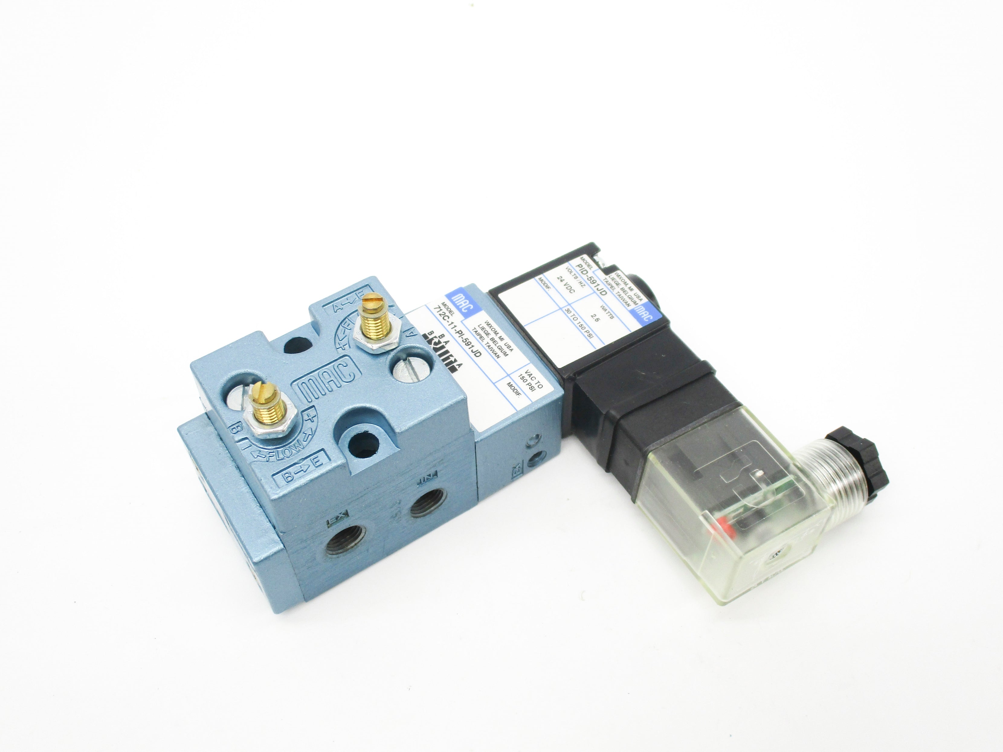 MAC 712C-11-PI-591JD 24VDC 30-150PSI NSMP