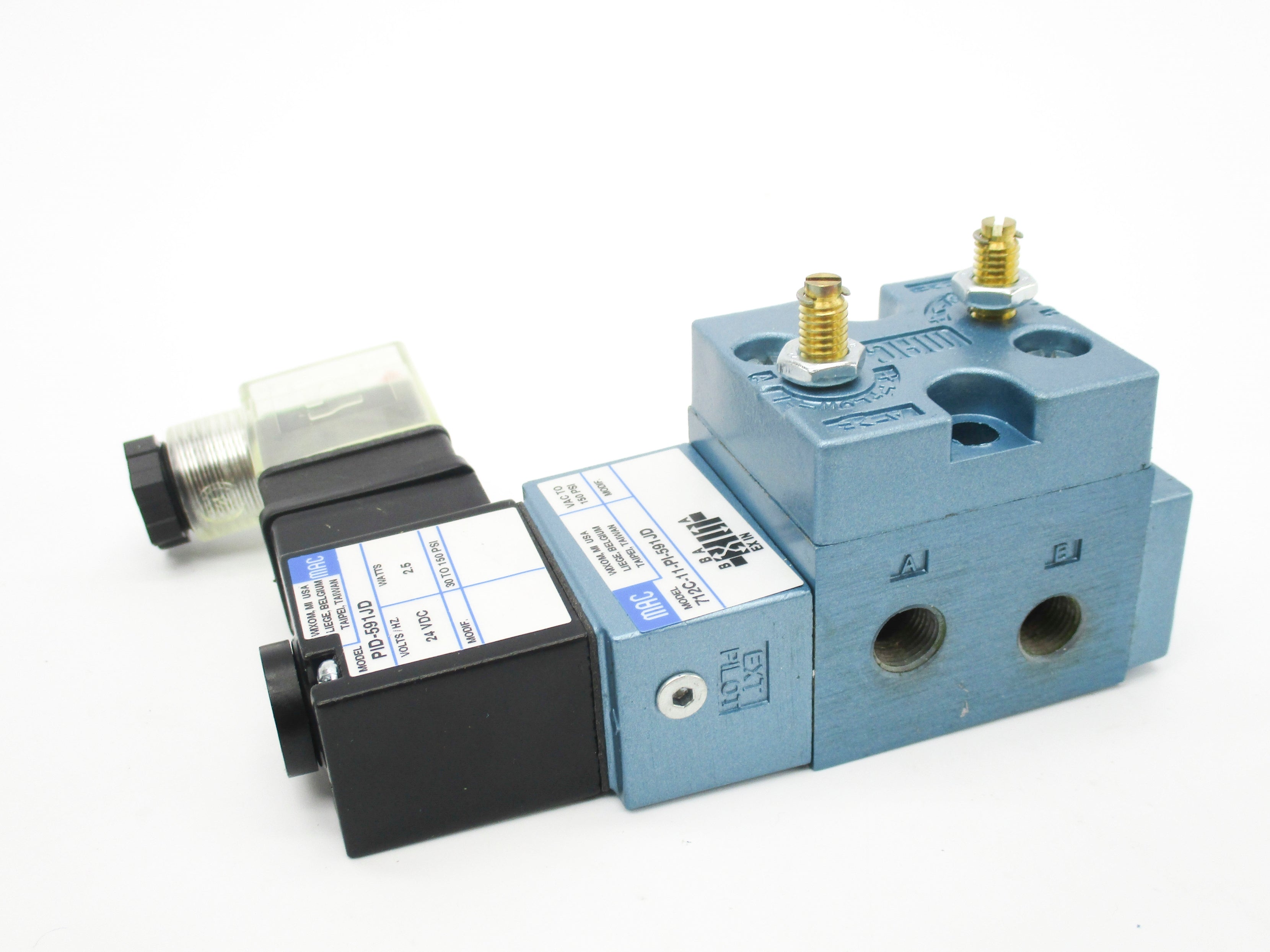 MAC 712C-11-PI-591JD 24VDC 30-150PSI NSMP