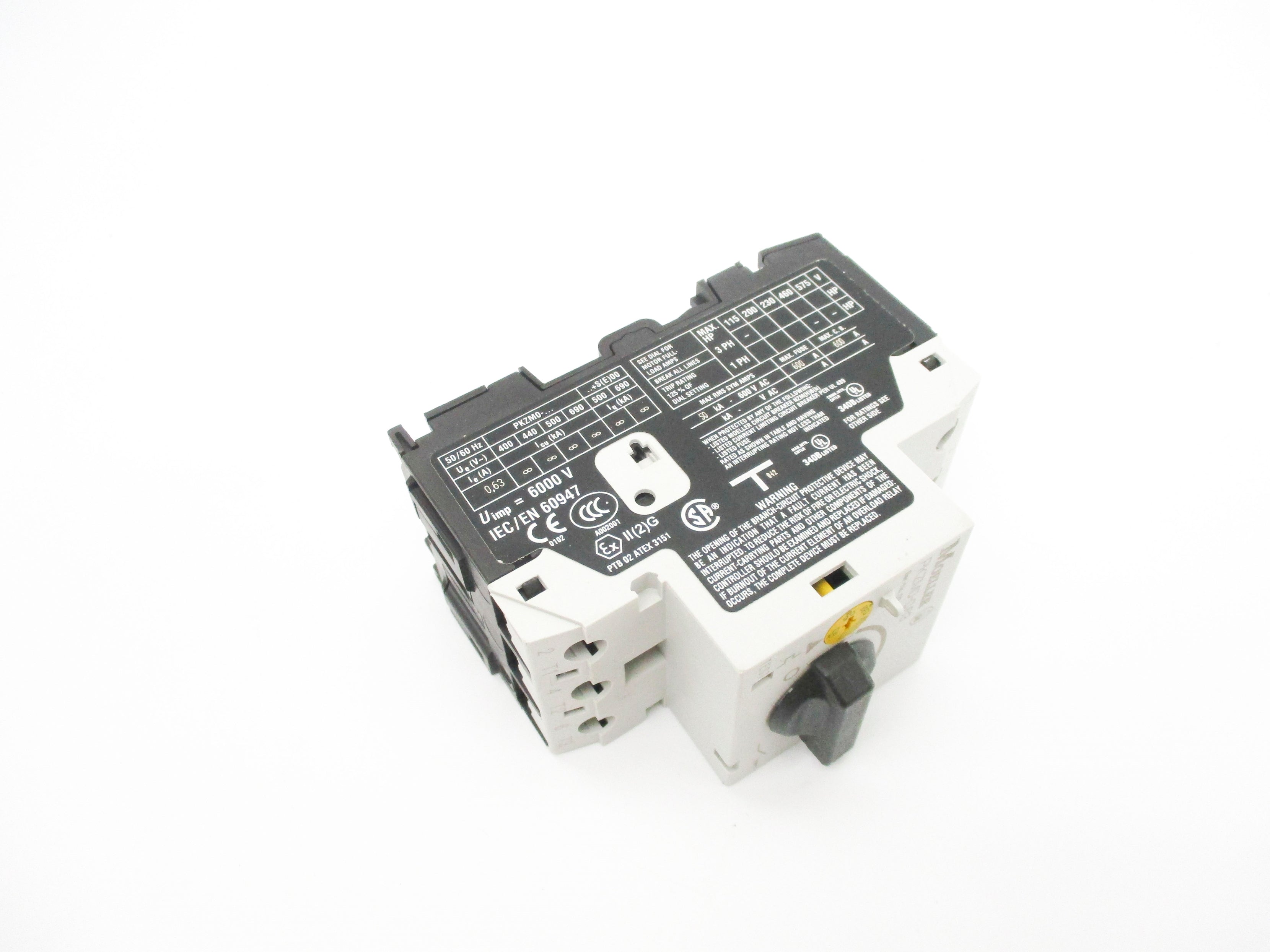 KLOCKNER MOELLER PKZM0-0,63 6000V 0.4-0.63A NSMP