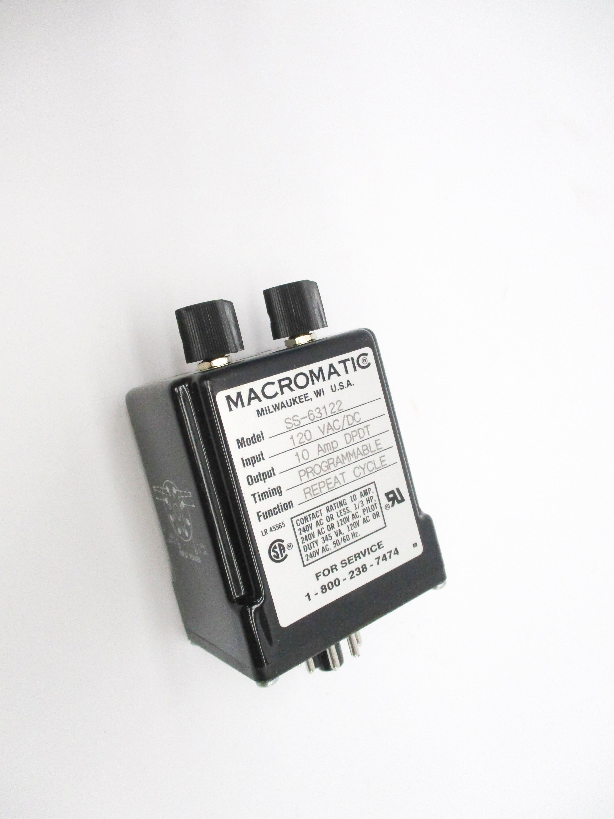 MACROMATIC SS-63122 10A 120V NSMP