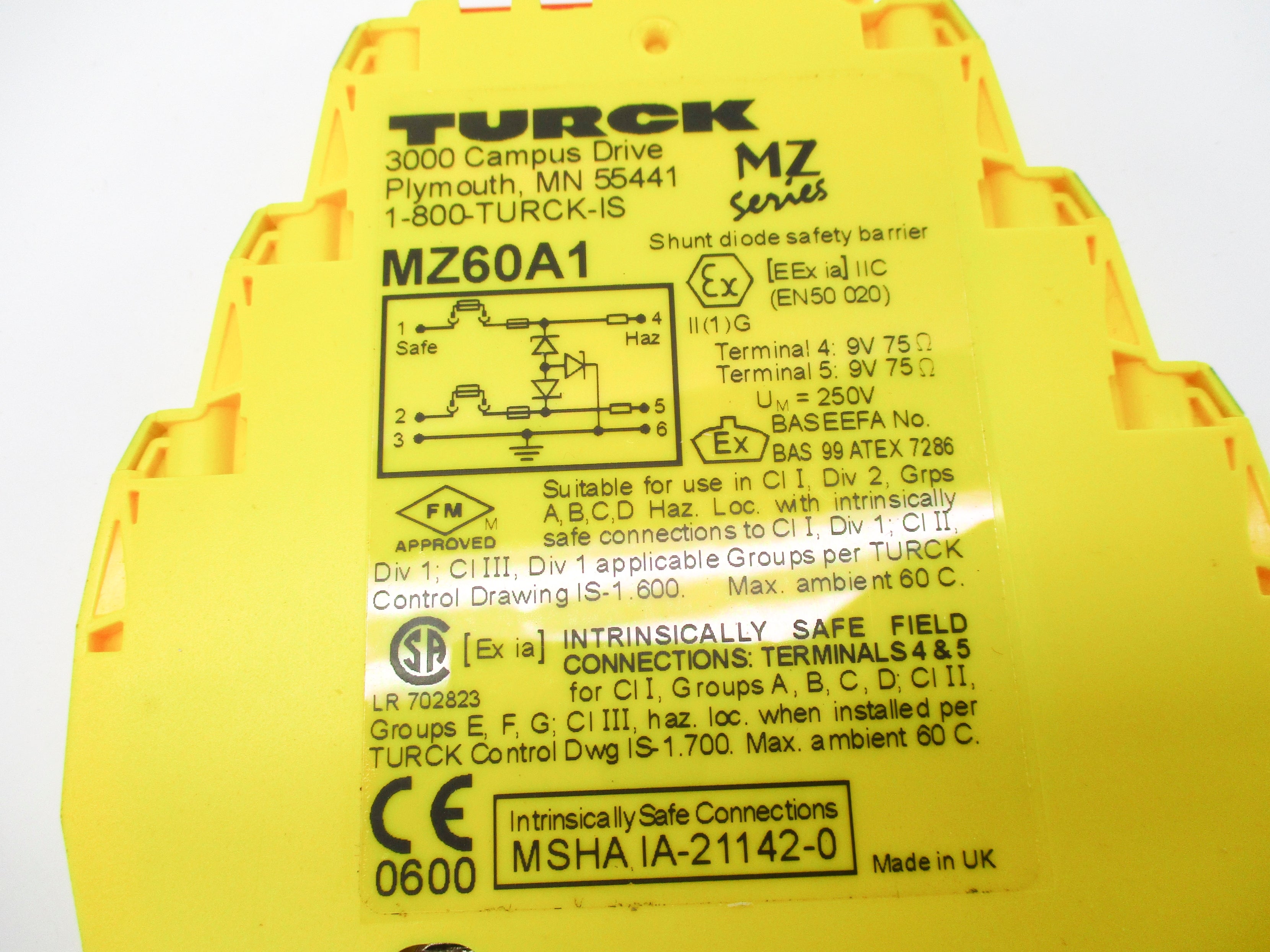 TURCK MZ60A1 NSNP