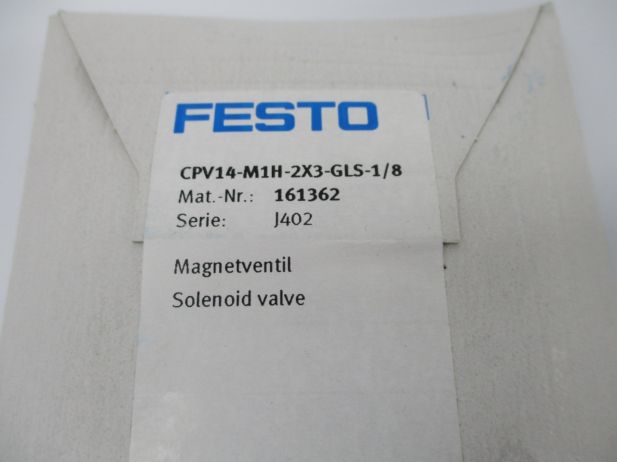 FESTO CPV14-M1H-2X3-GLS-1/8 161362 NSFS