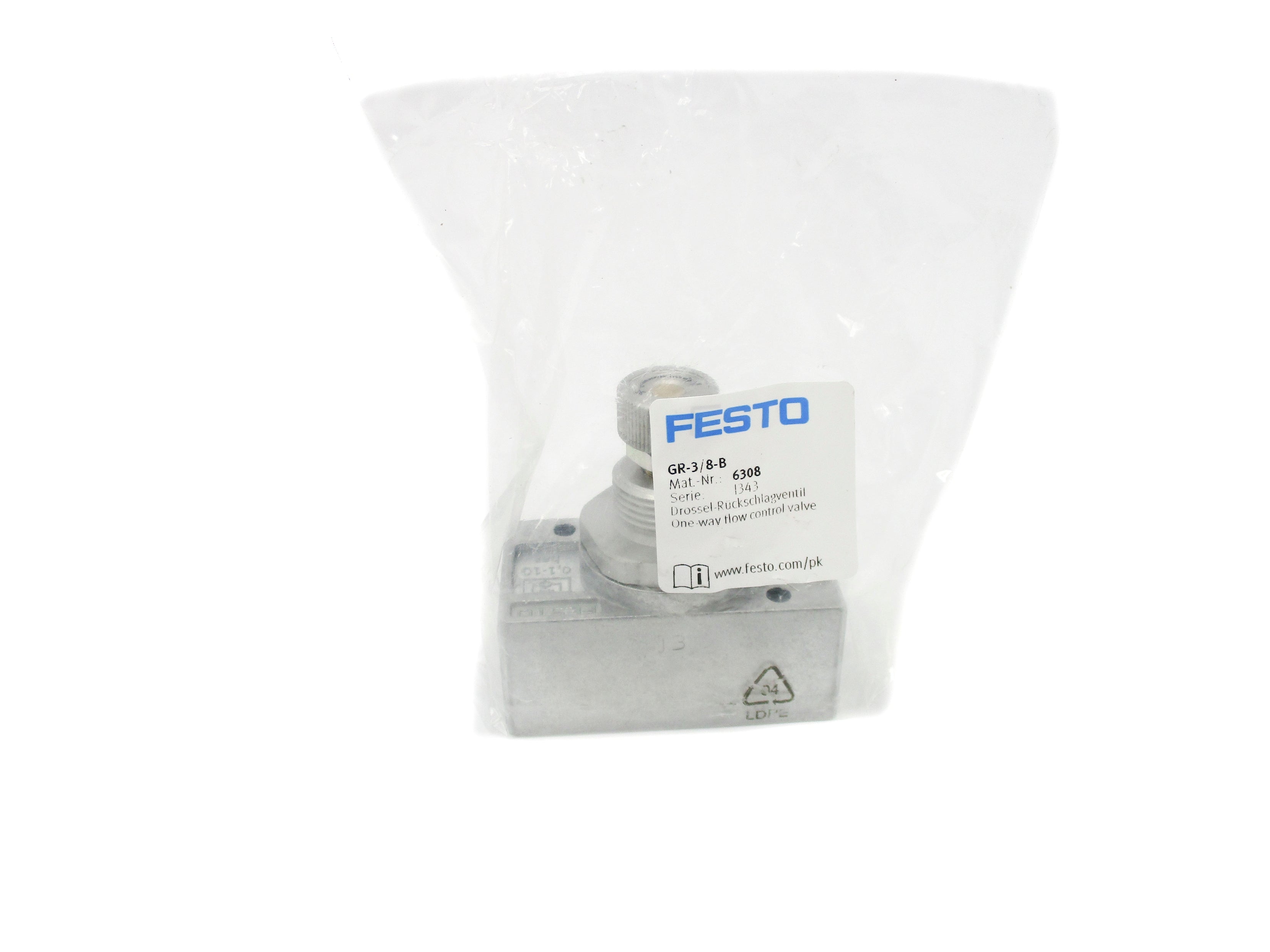 FESTO GR-3/8-B 6308 NSMP