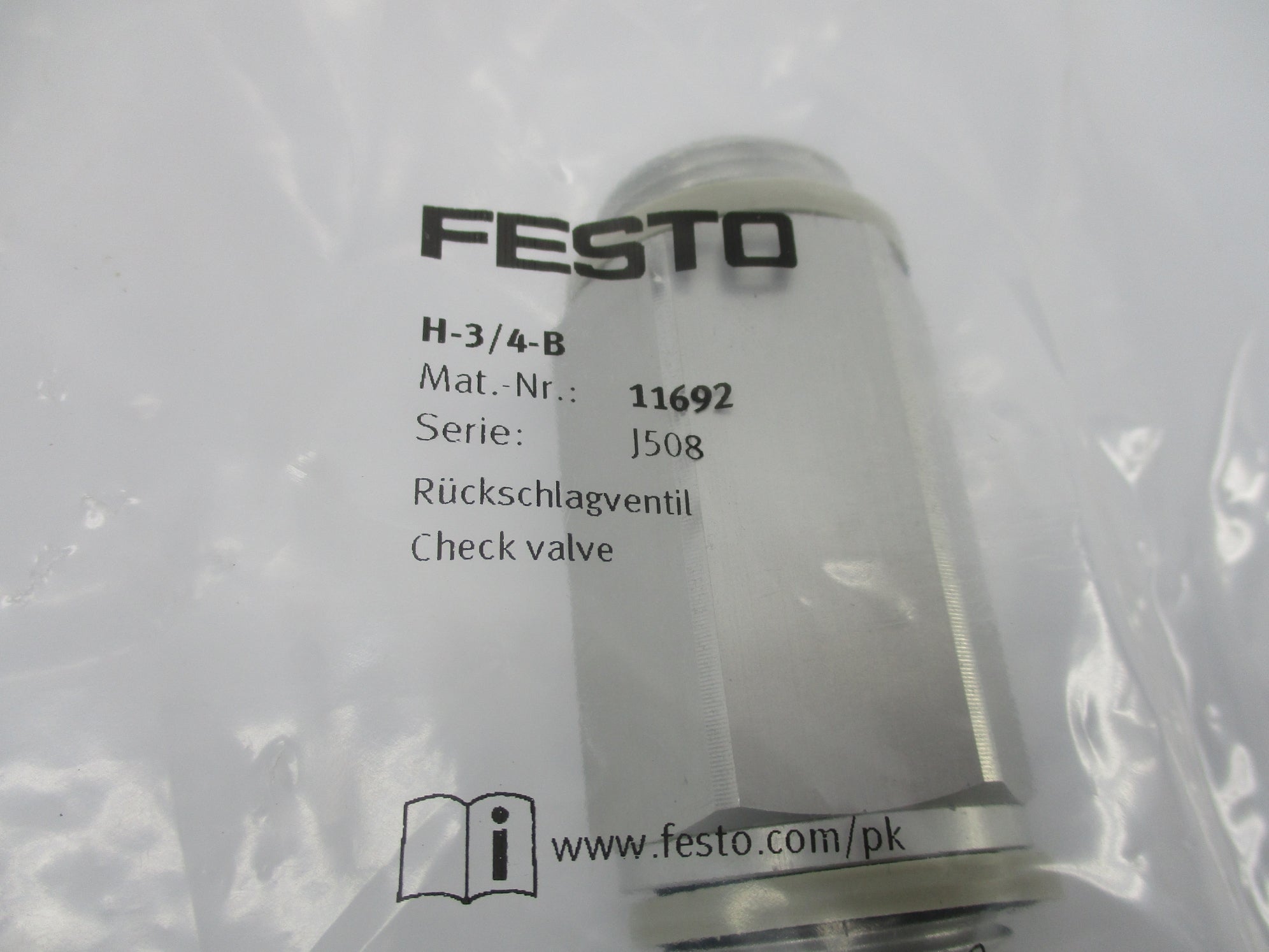 FESTO H-3/4-B NSMP