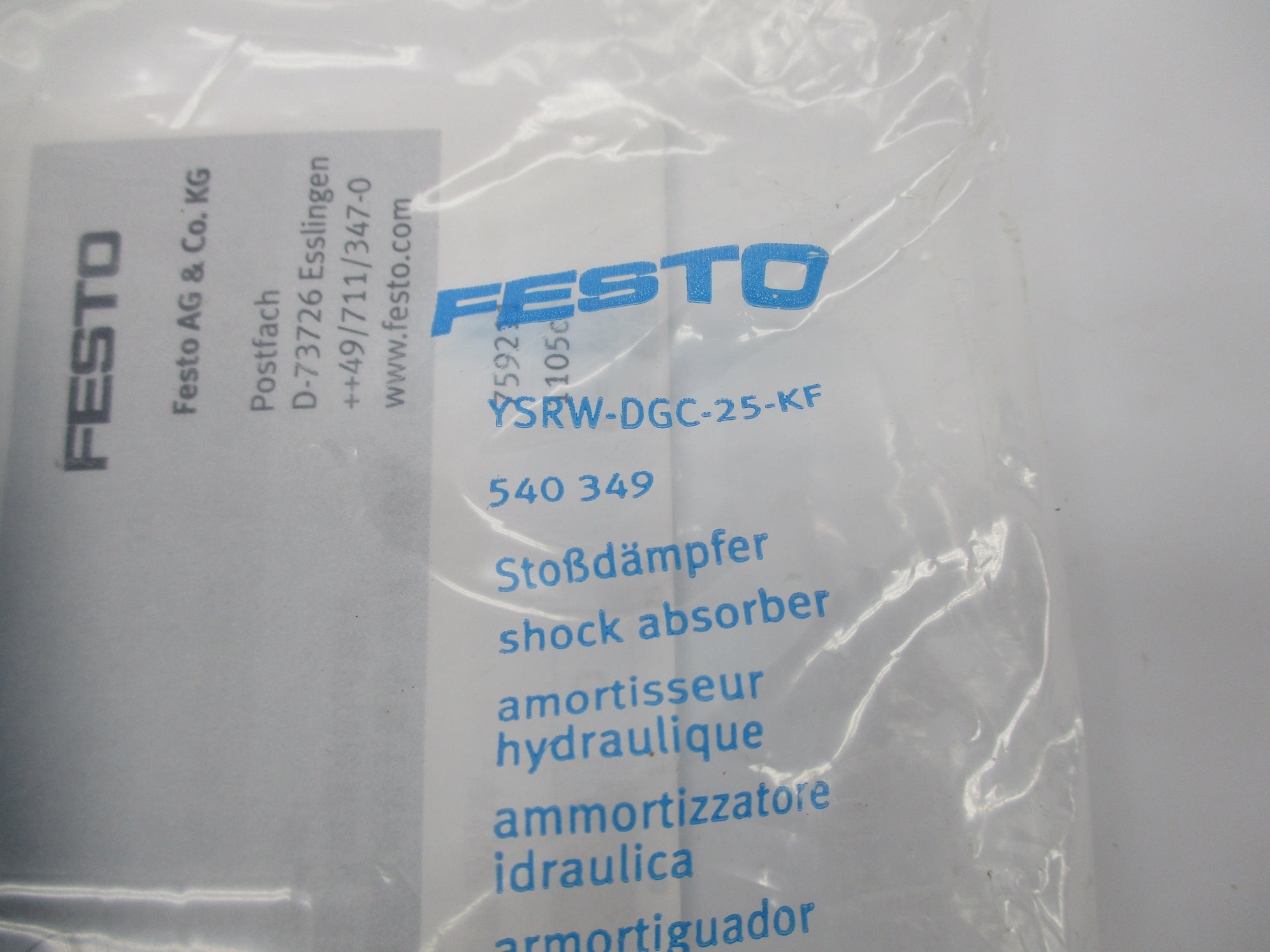 FESTO YSRW-DGC-25-KF NSMP