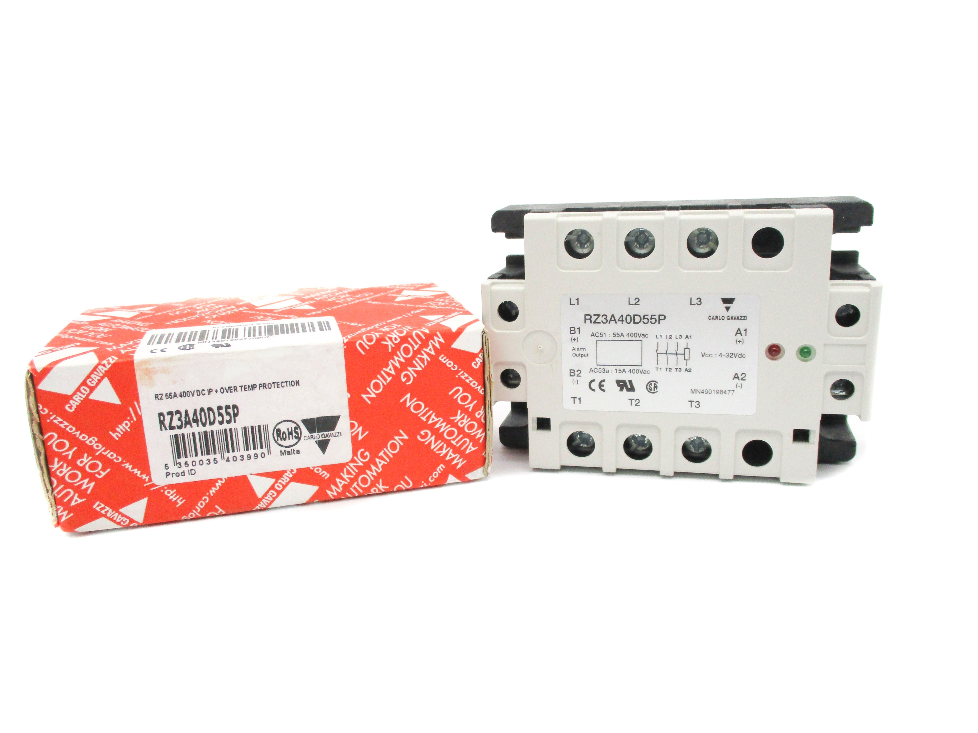 CARLO GAVAZZI RZ3A40D55P 55A 400VDC NSMP