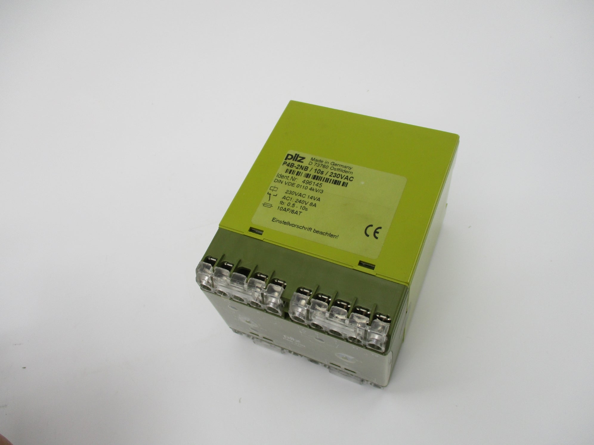 PILZ P4B-2NB/10S/230VAC 8A 230VAC NSMP
