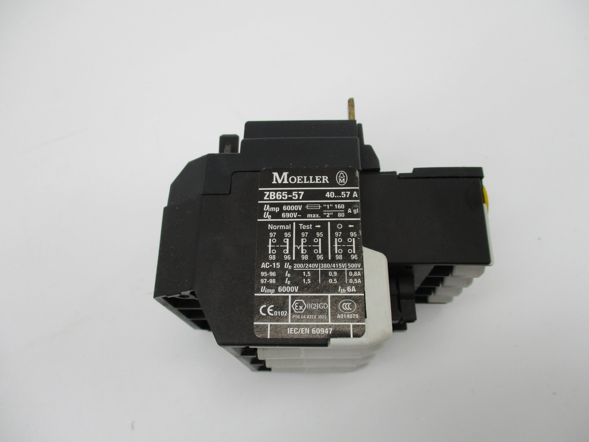 KLOCKNER MOELLER ZB65-57 40-57A 6000V NSMP