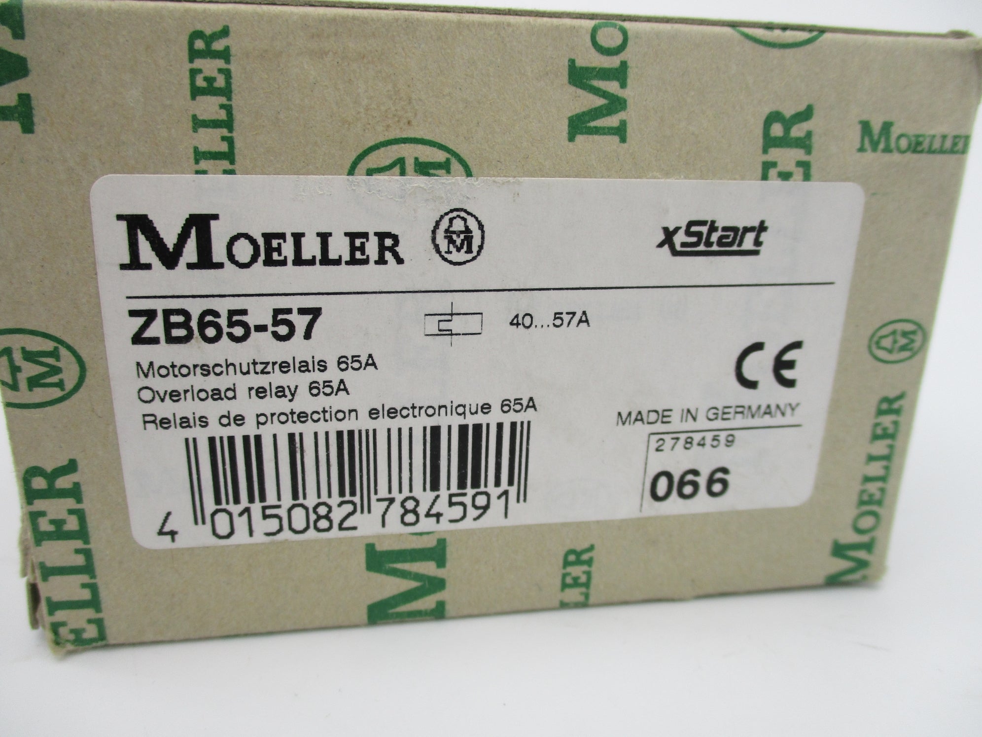 KLOCKNER MOELLER ZB65-57 40-57A 6000V NSMP