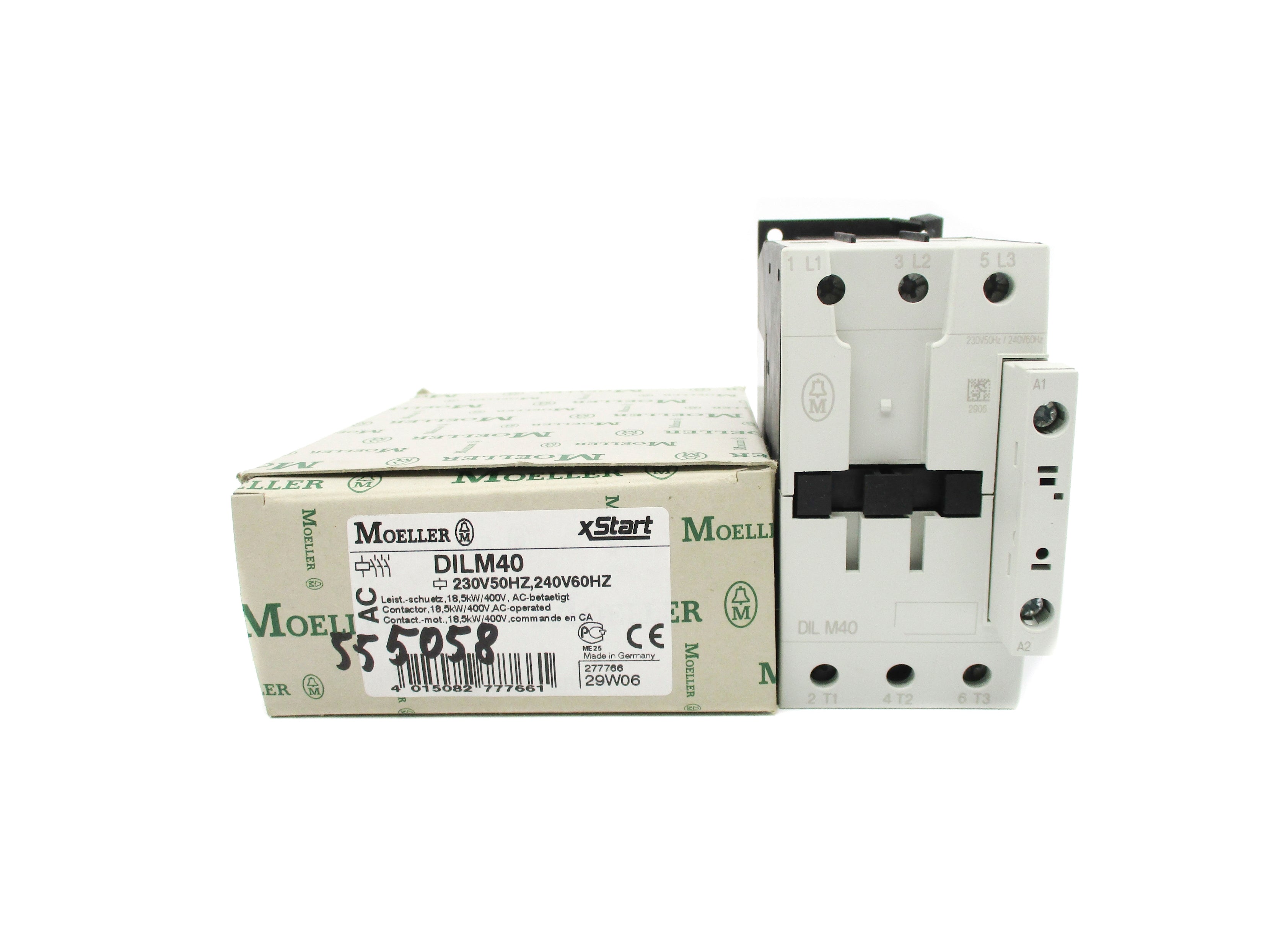 KLOCKNER MOELLER DILM40 230/240V 50A NSMP
