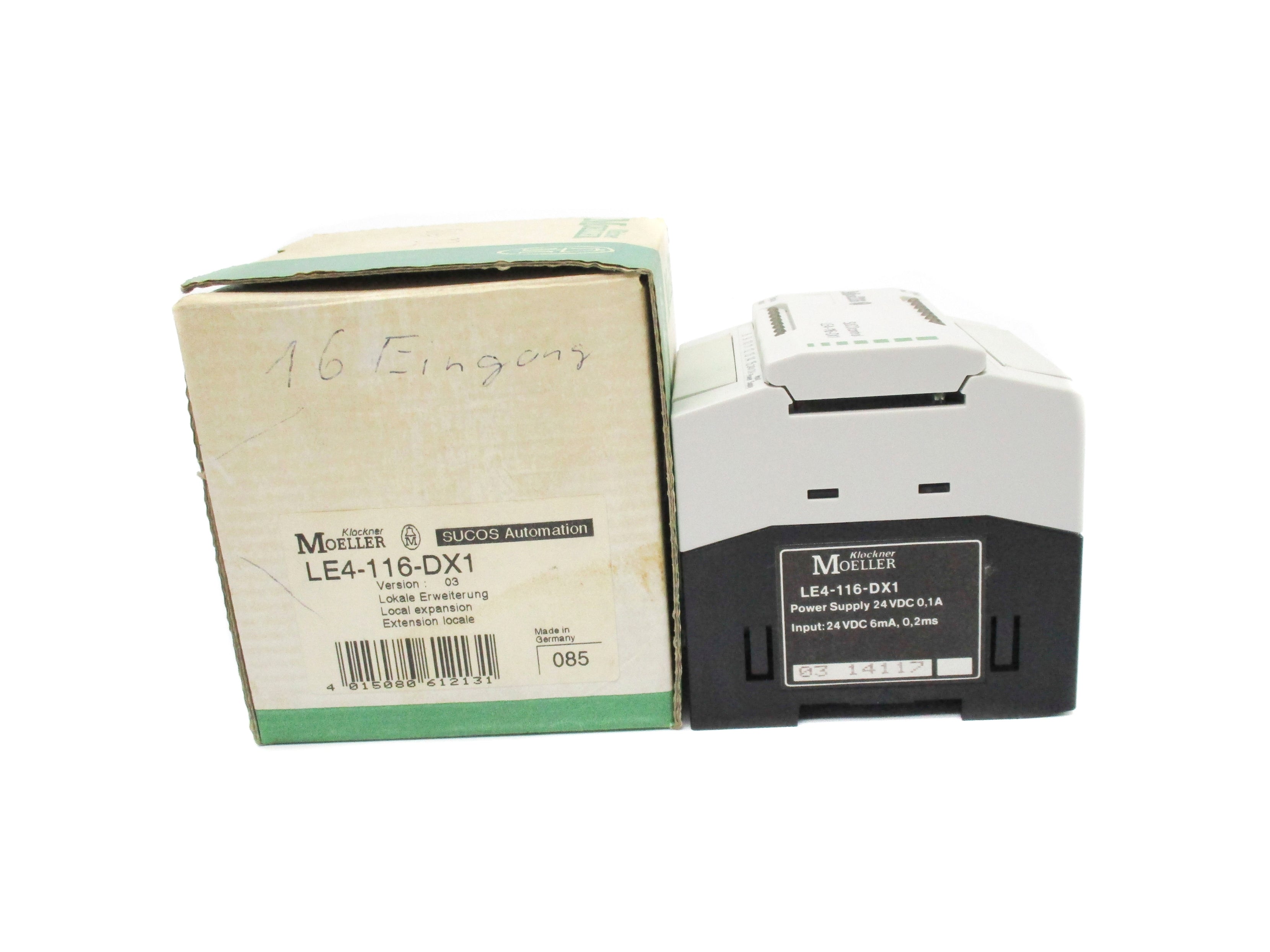 KLOCKNER MOELLER LE4-116-DX1 24VDC NSMP