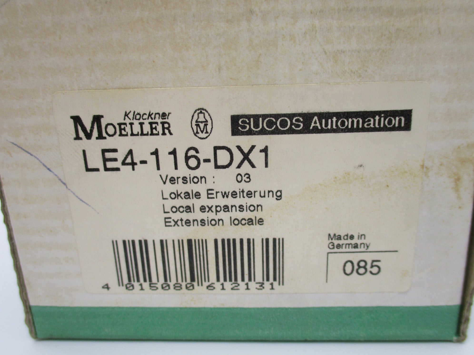 KLOCKNER MOELLER LE4-116-DX1 24VDC NSMP