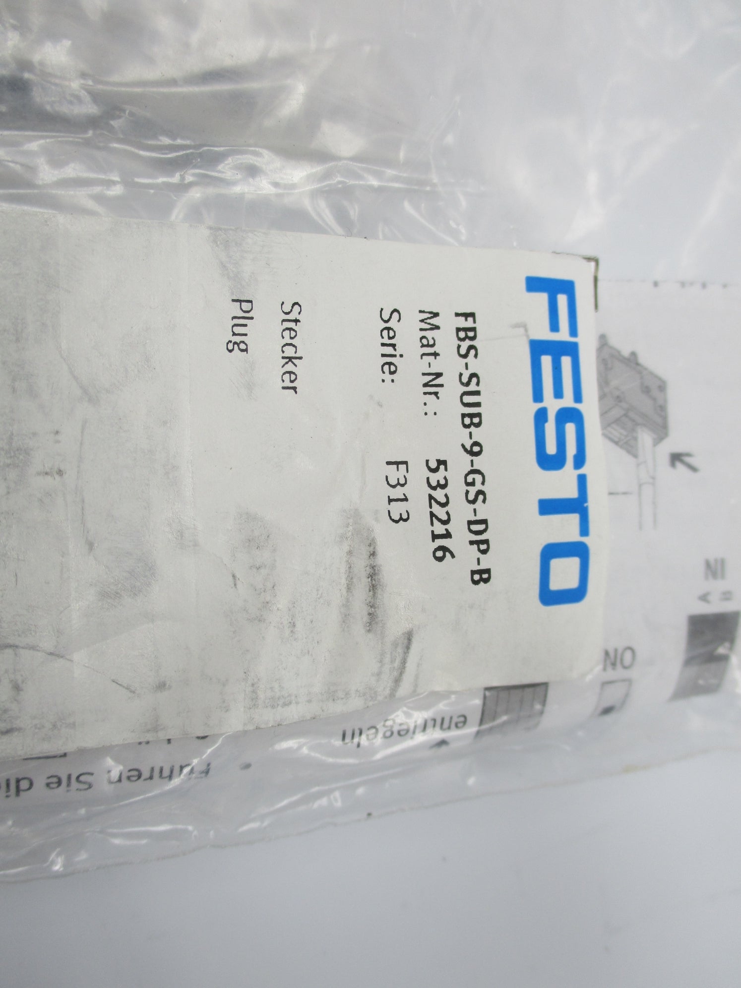 FESTO FBS-SUB-9-GS-DP-B 532216 NSMP
