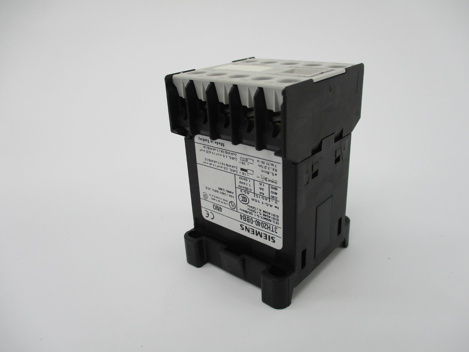 SIEMENS 3TH2040-0BB4 10A 24VDC NSNP