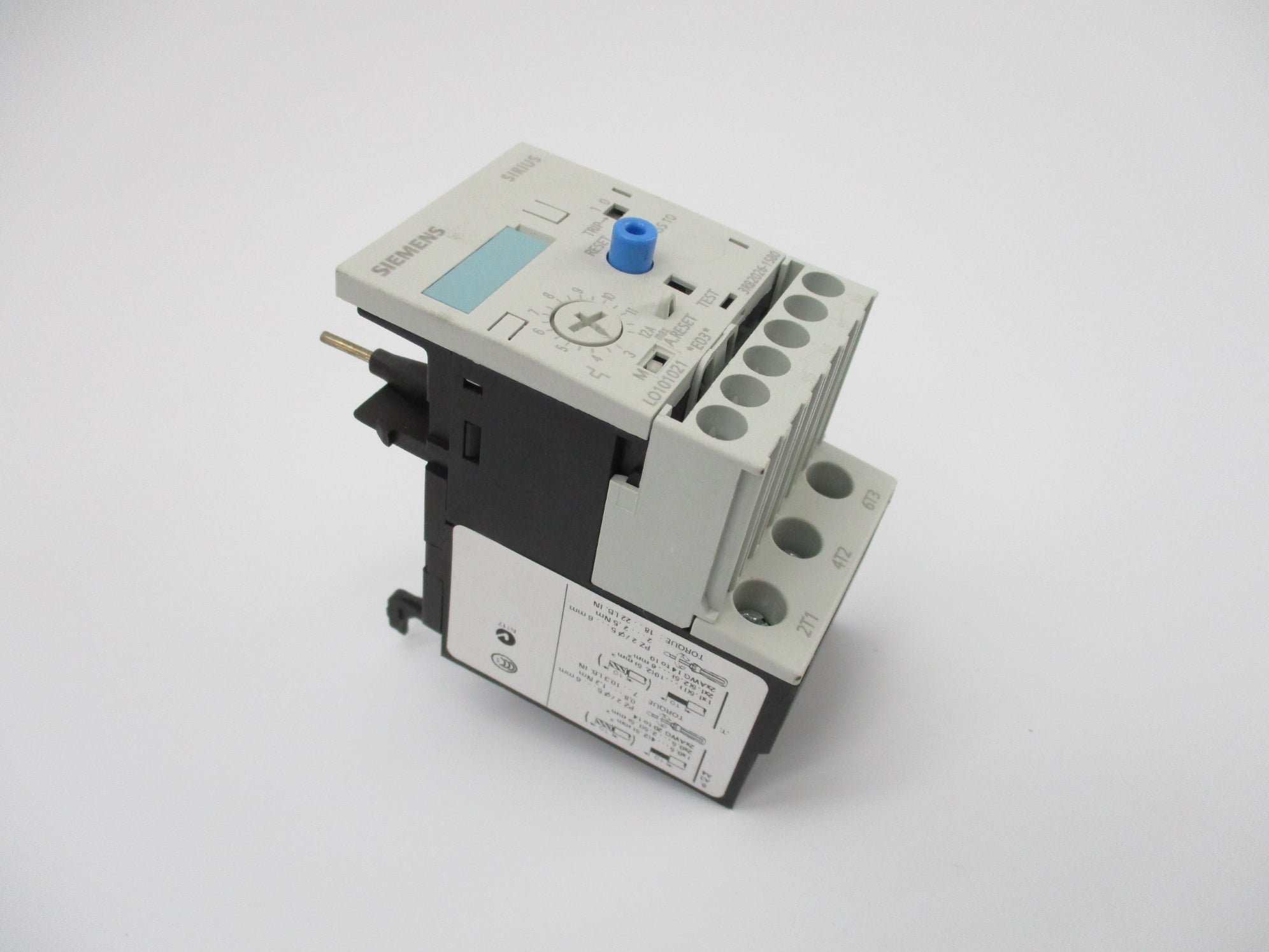 SIEMENS 3RB2026-1SB0 45A 600VAC UNMP