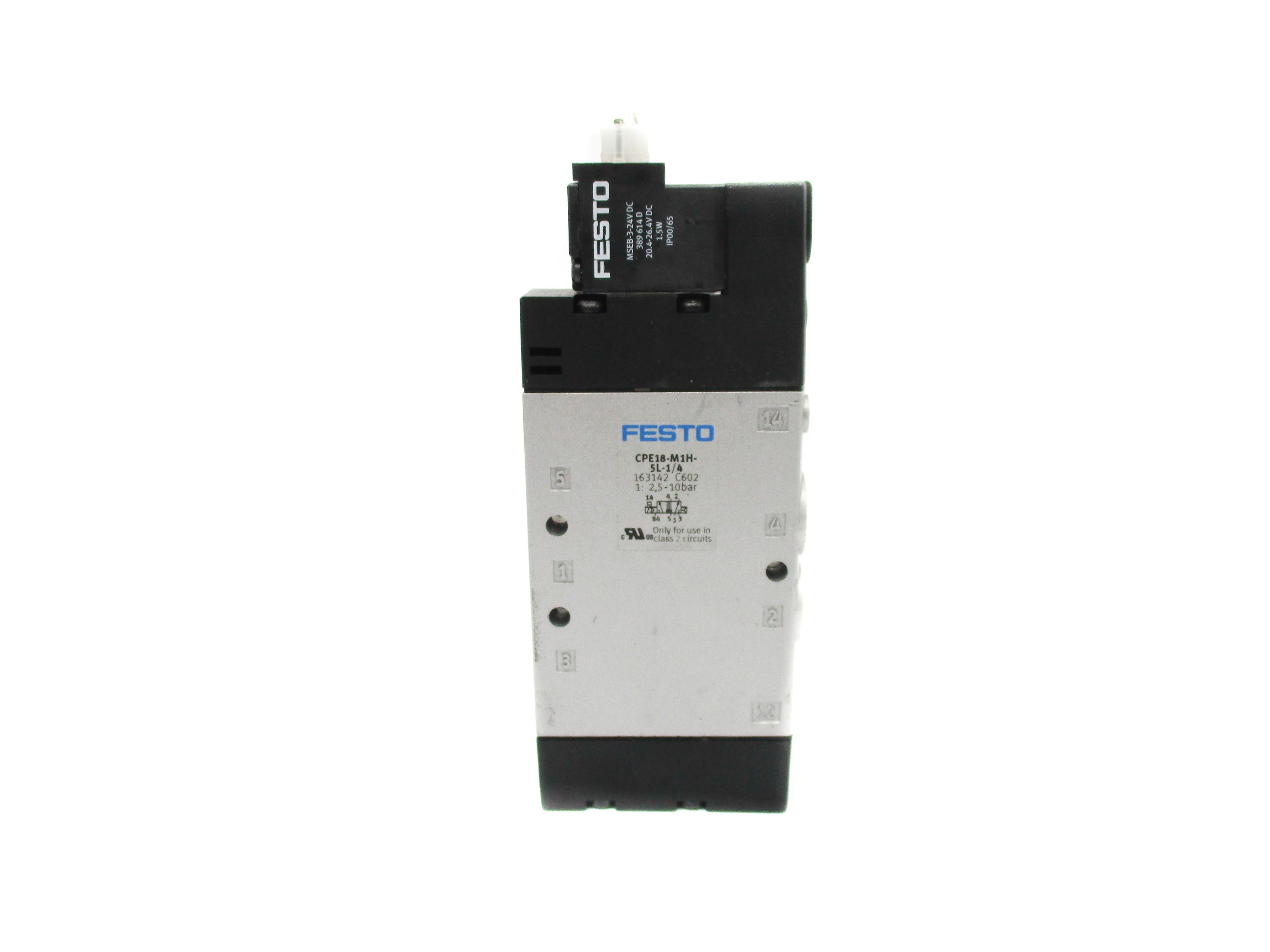 FESTO CPE18-M1H-5L-1/4 20.4-26.4VDC UNMP