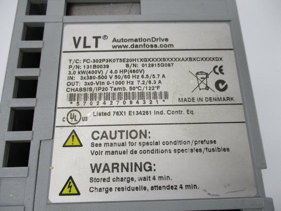 DANFOSS 131B0039 UNMP