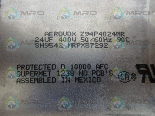 AEROVOX Z94P4024MR CAPACITOR *USED*