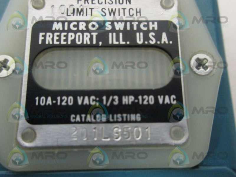 MICRO SWITCH 201LS501 LIMIT SWITCH (AS PICTURED)NSNP