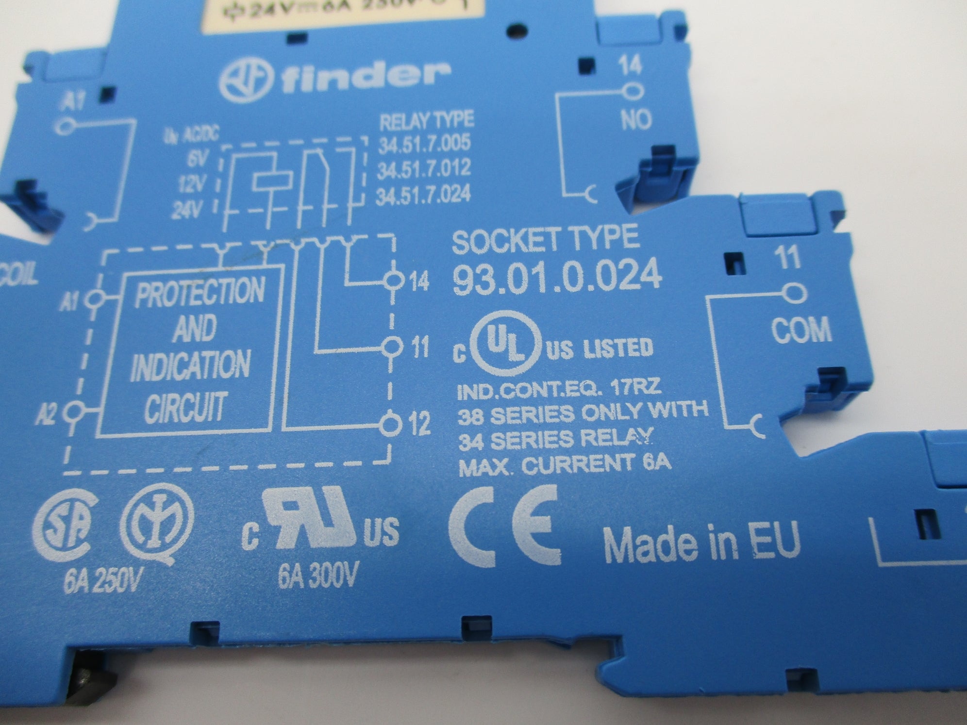 FINDER 34.51.7.024.0010 24V 6A NSNP