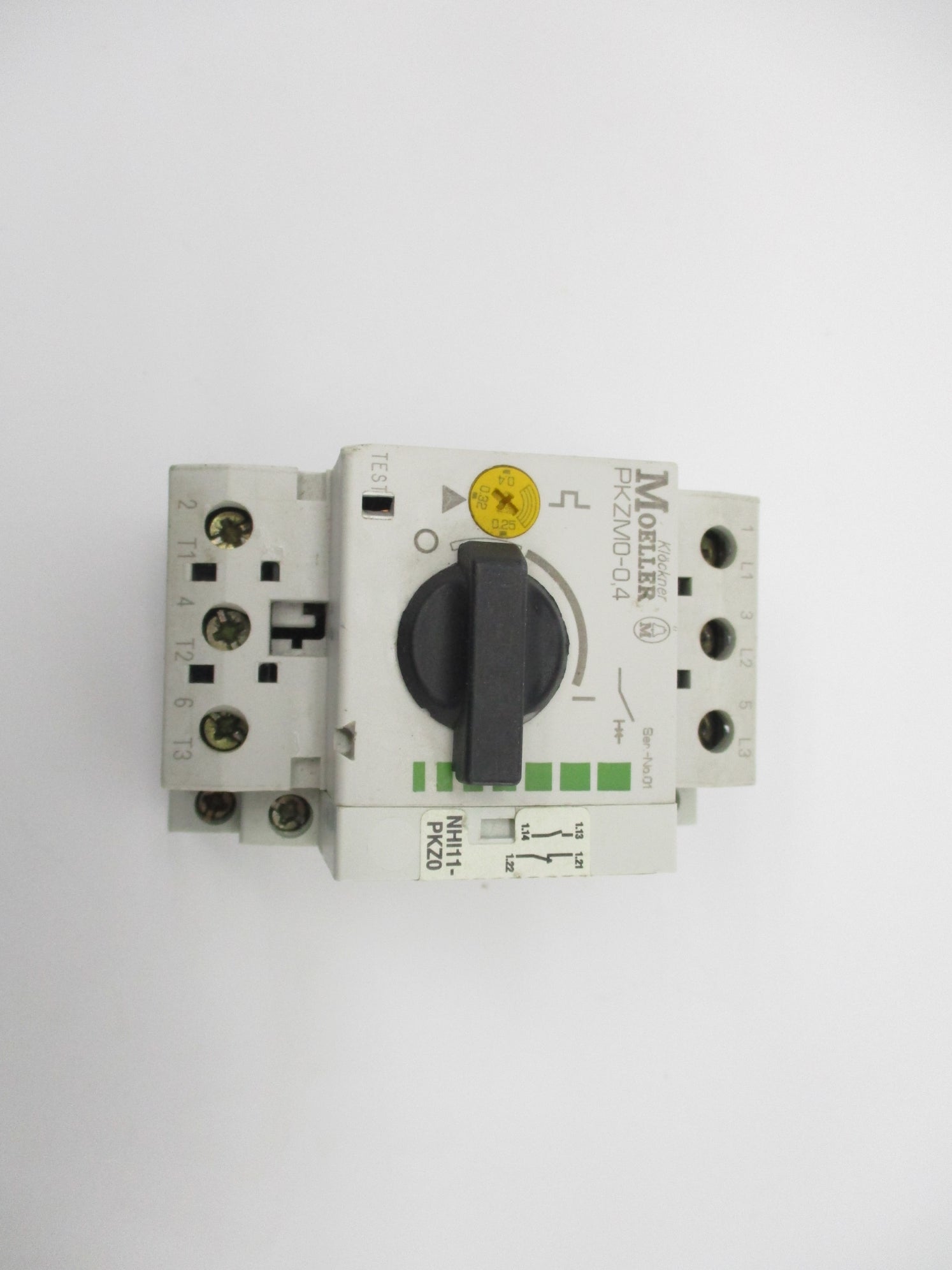 KLOCKNER MOELLER PKZM0-0,4 6000V 0,25-0,4A NSNP
