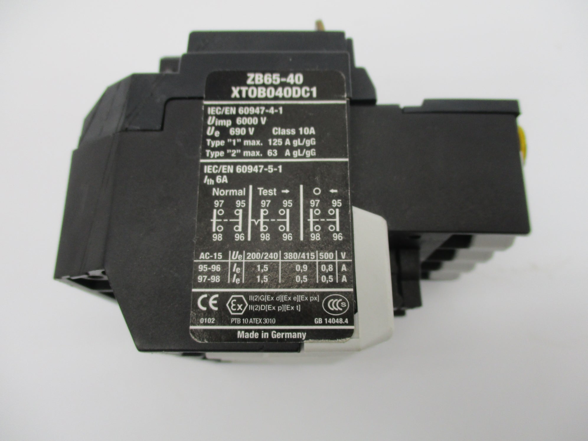 EATON ZB65-40 10A 690V UNMP