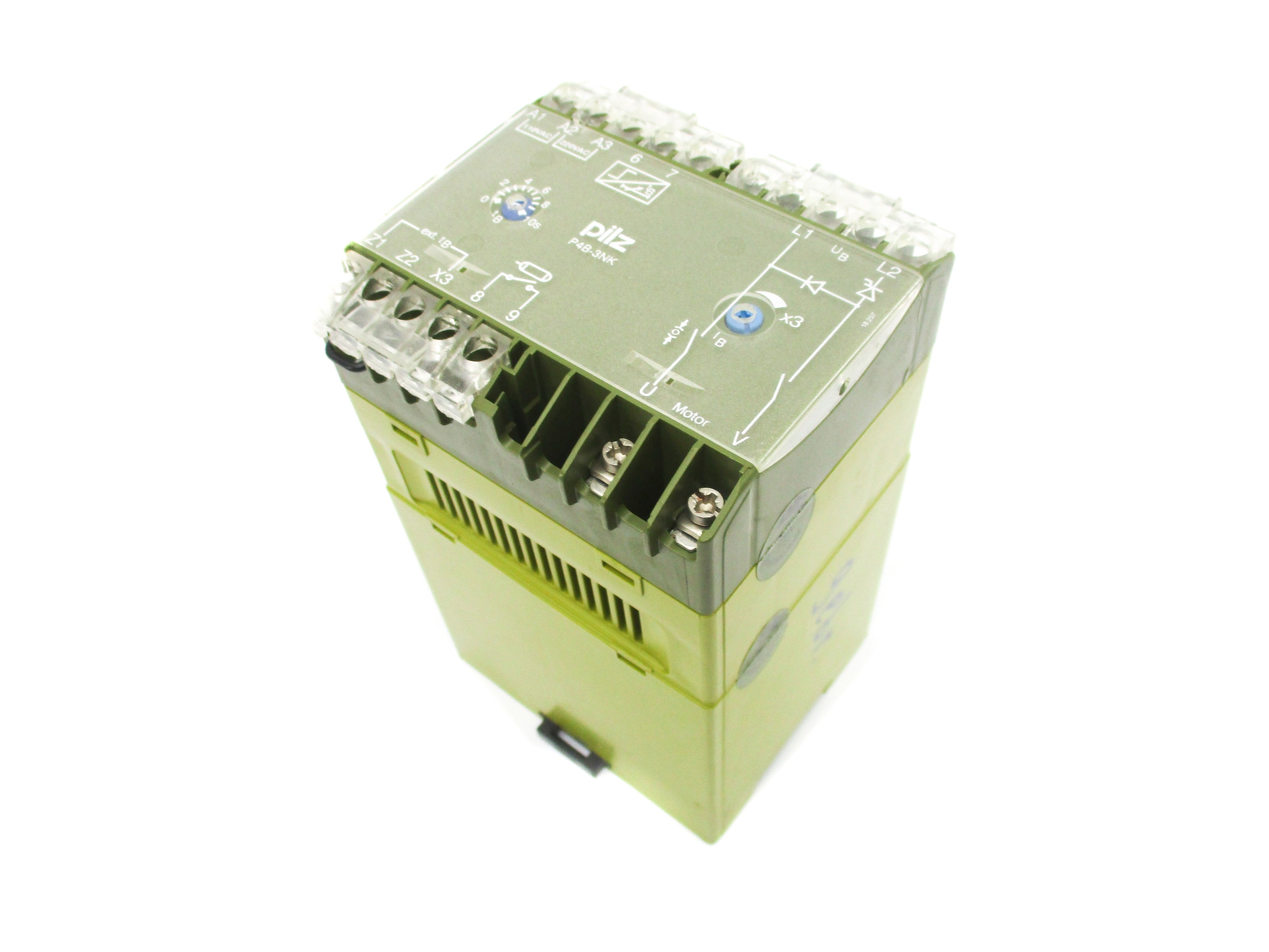 PILZ P4B-3NK/15A/110,230/400VWS 5A 240VAC (AS PICTURED) NSNP